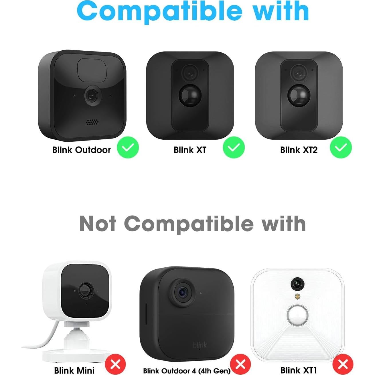 Cargador Solar 5W WININMETA para Cámara Blink - Paquete de 3