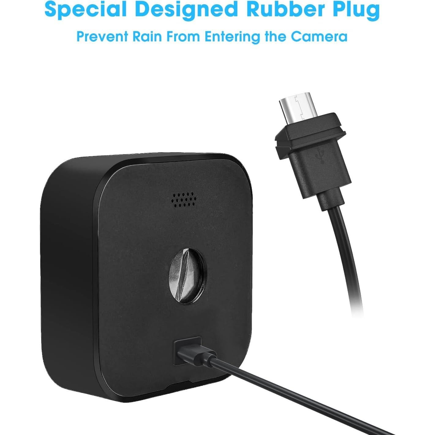 Cargador Solar 5W WININMETA para Cámara Blink - Paquete de 3