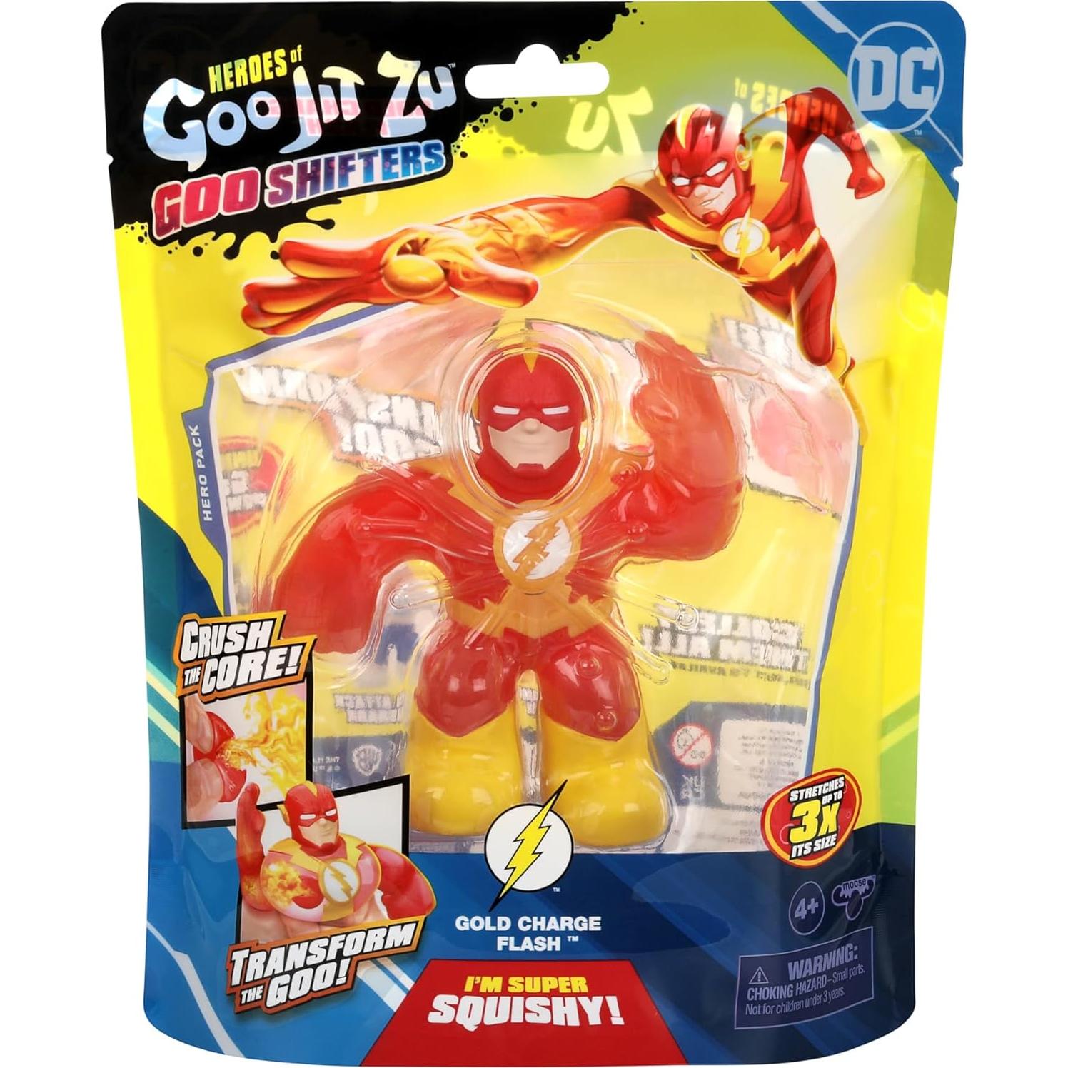 Figura de Acción Gold Charge Flash Goo Jit Zu 10.67 cm