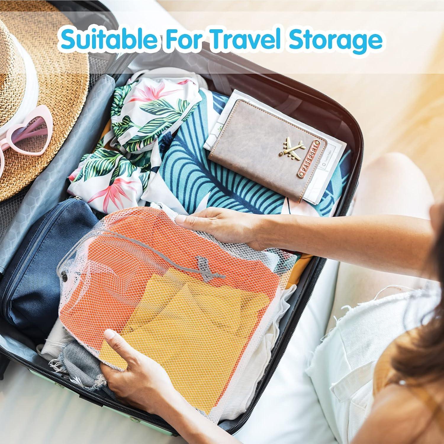 Bolsas de Malla Frienda 20 Pcs Reutilizables 3 Tamaños