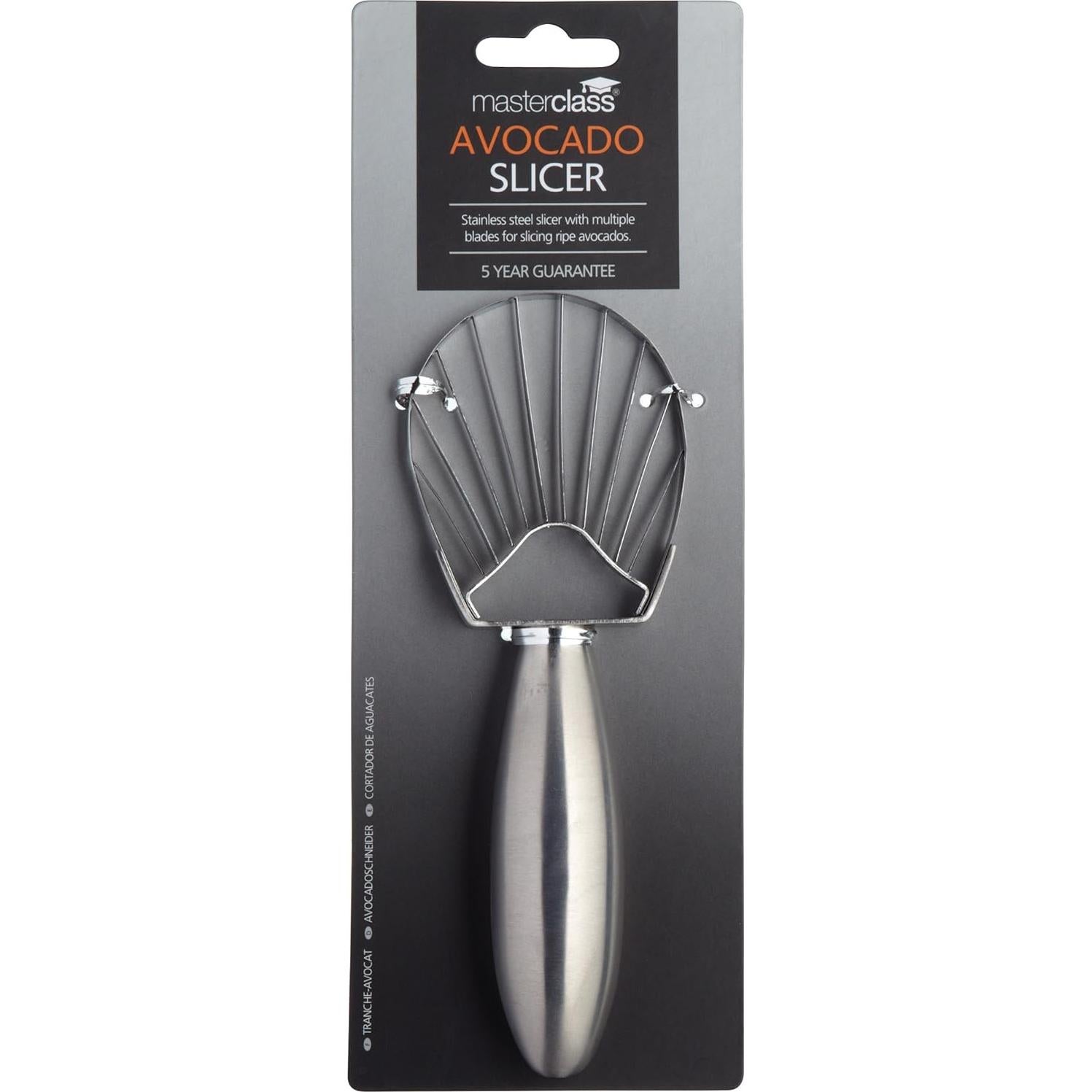 Corta y Saca Aguacate MasterClass de Acero Inoxidable 18 cm