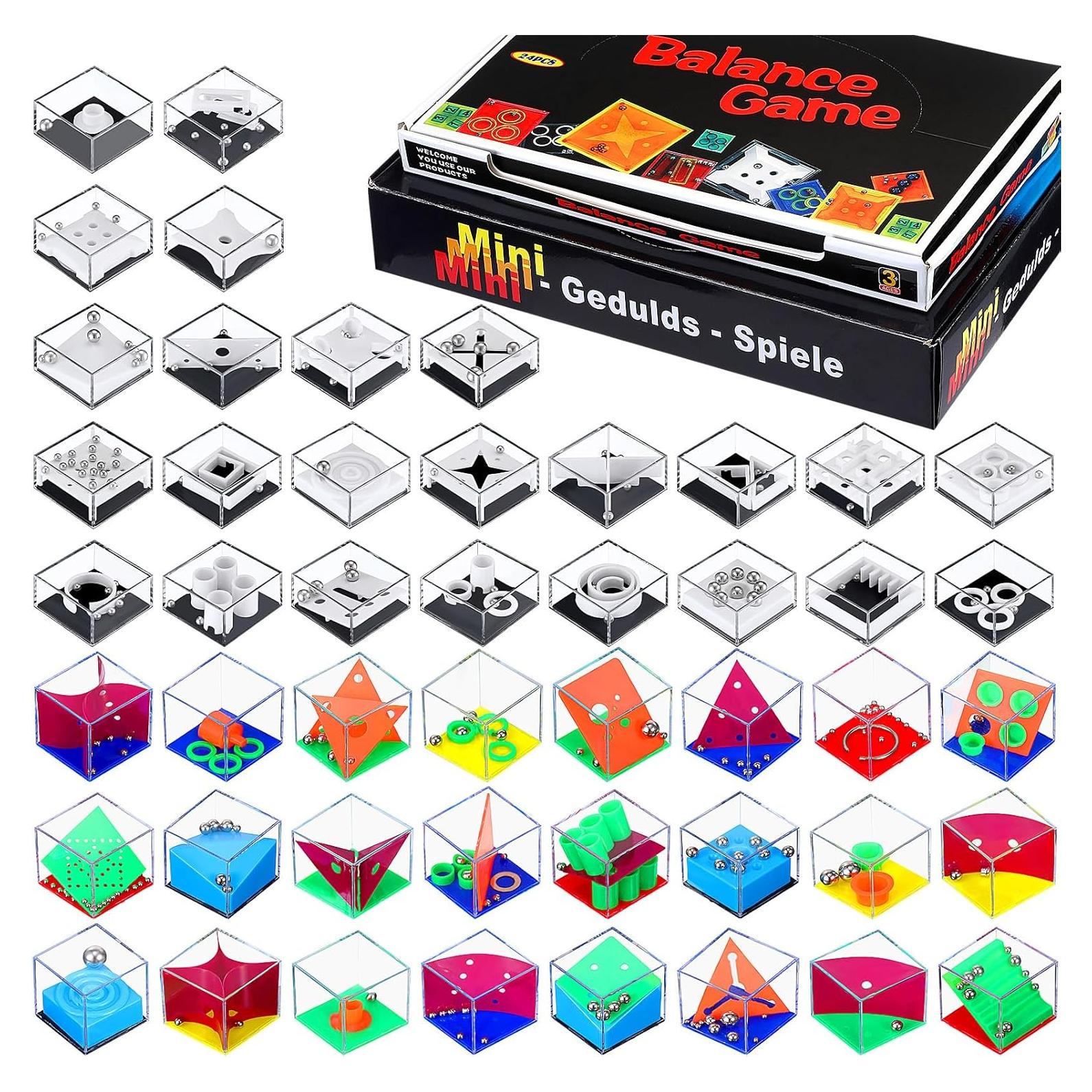 Rompecabezas de Cubos Desafiantes Lenwen 48 Piezas Colorido