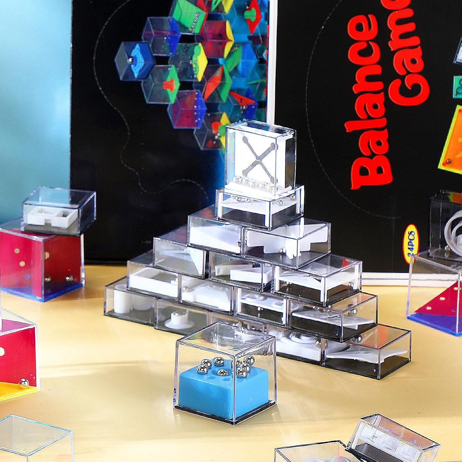 Rompecabezas de Cubos Desafiantes Lenwen 48 Piezas Colorido