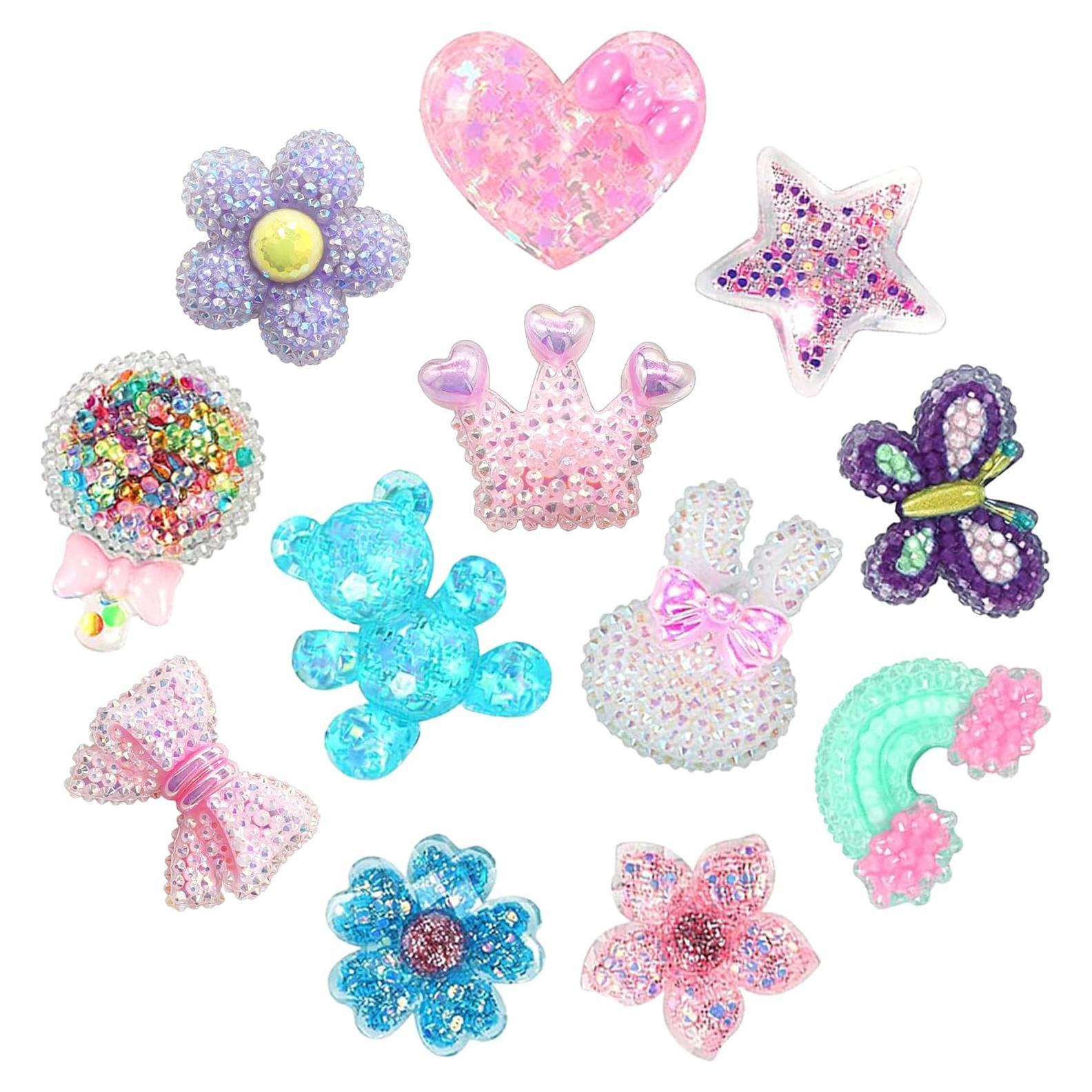 Encantadores de Zapatos Brillantes 12PCS DNTT para Niñas