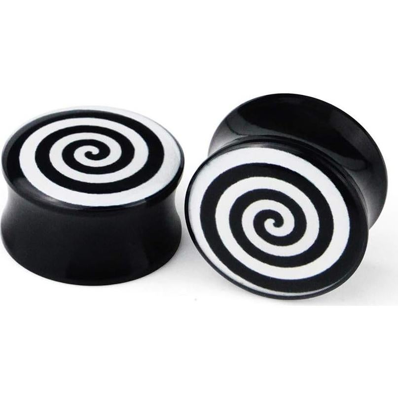 Conjunto de Tapones para Orejas Awinrel Acrílico UV 4 Piezas