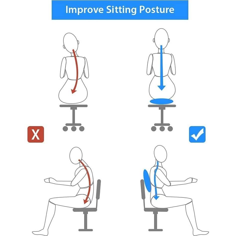 Asiento Wiggle WIWAPLEX Inflable 34.5cm para Niños y Adultos