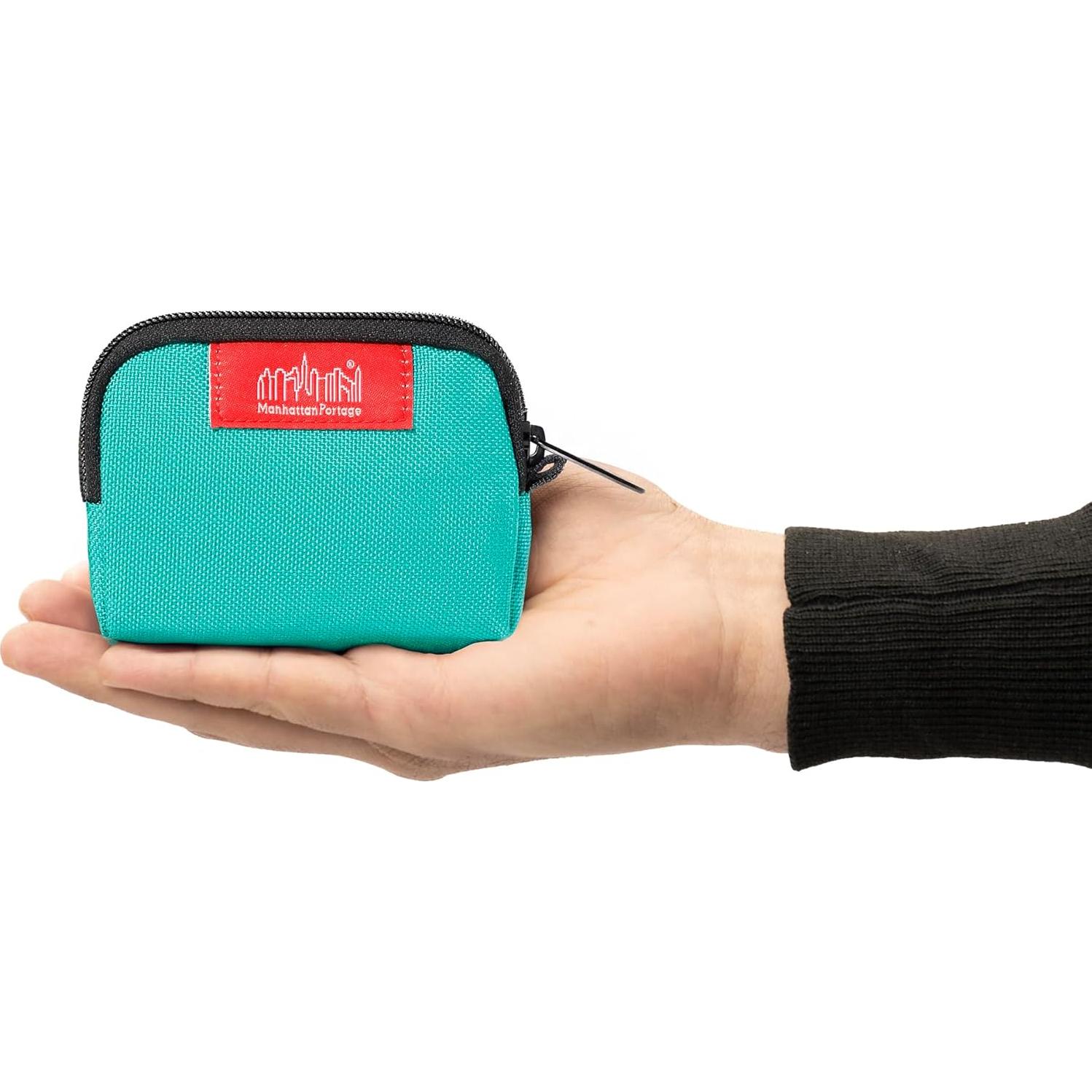 Monedero Manhattan Portage 1008 Ros Azul Aqua Resistente al Agua
