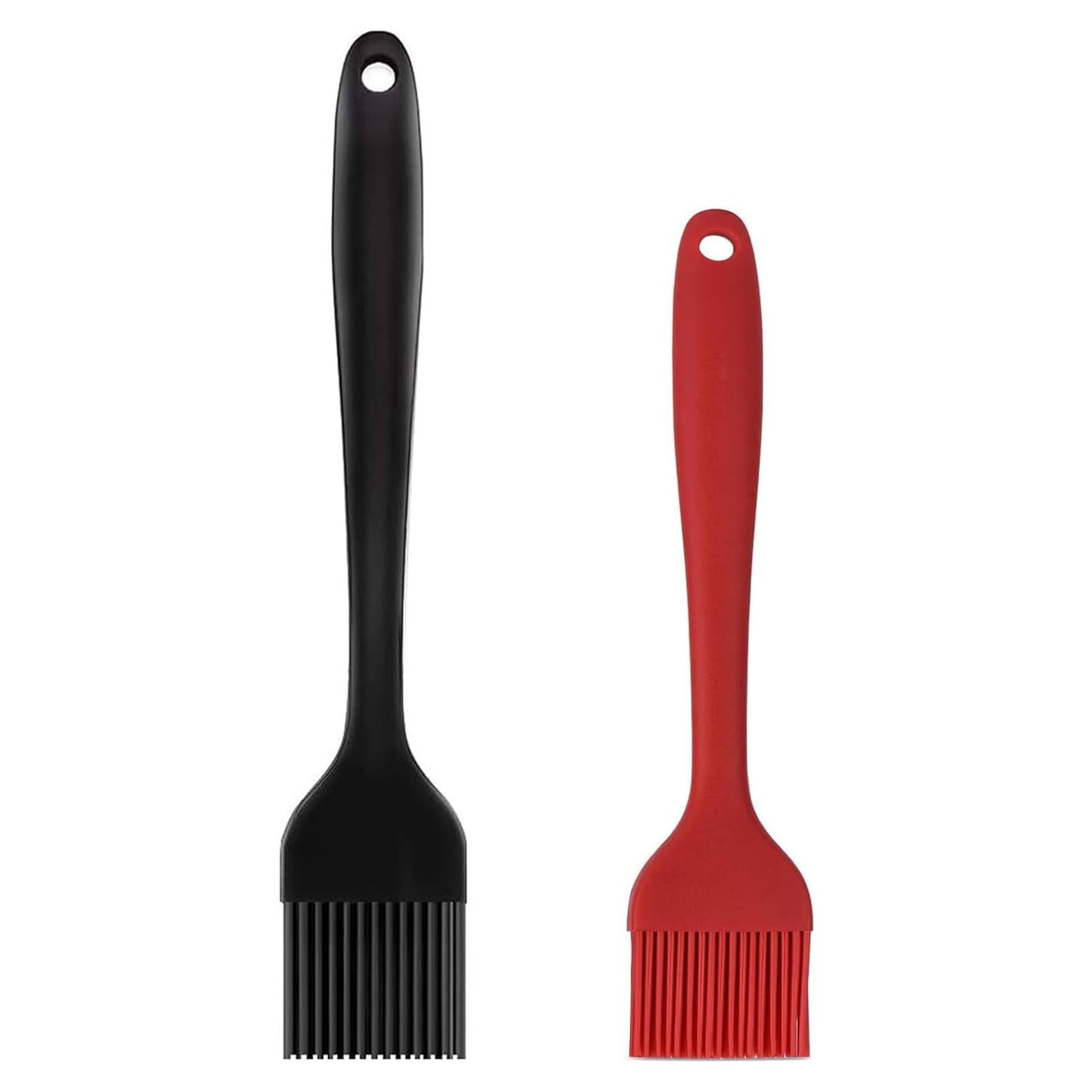 Juego de Brochas de Silicona Hhyn 2 Piezas Resistente al Calor