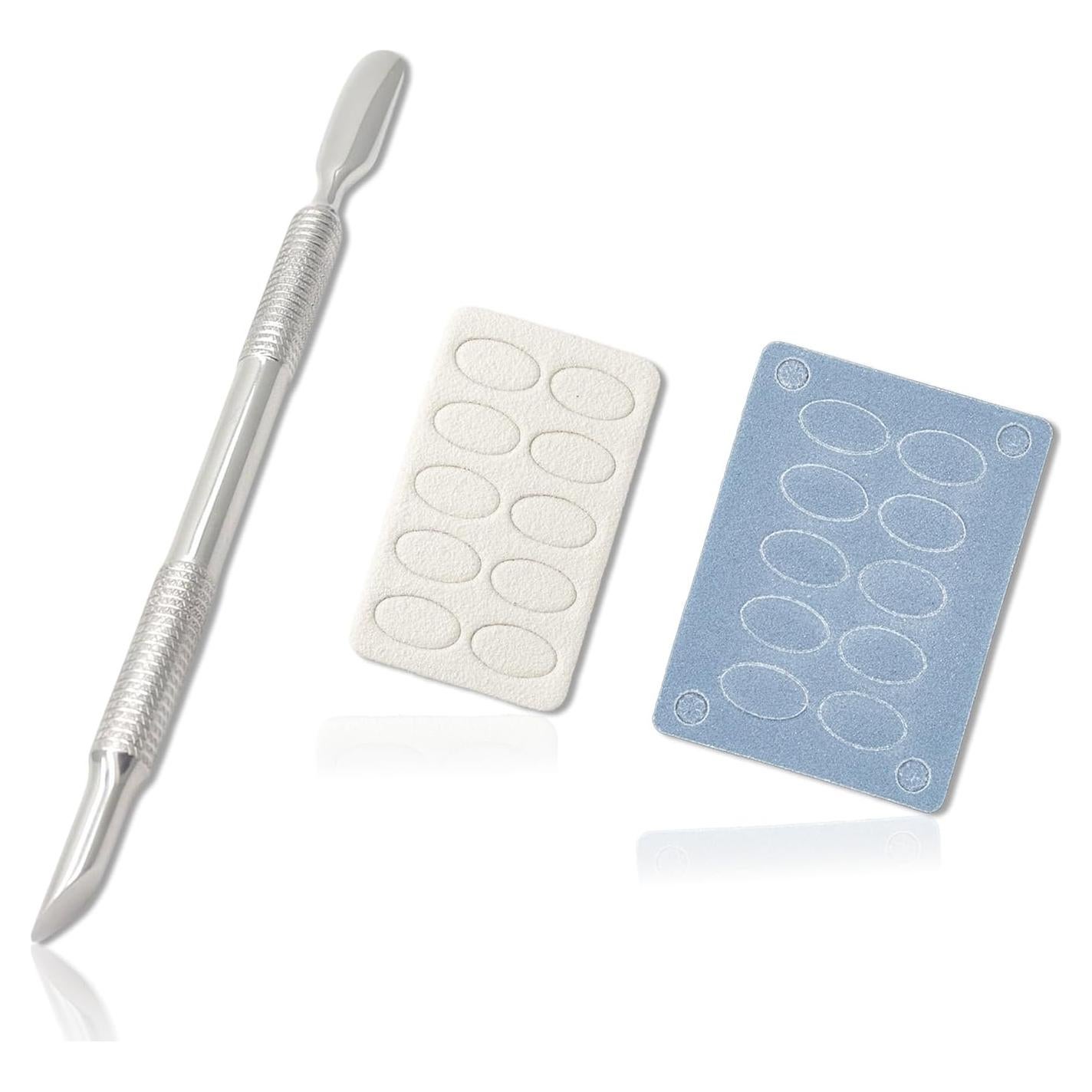 Empujador de Cutículas Cuadrado HaimiLiya + Limas 100/180