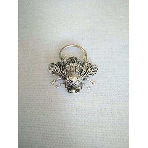 Holder de Gafas Magnético Unisex MANZHEN Abeja Vintage