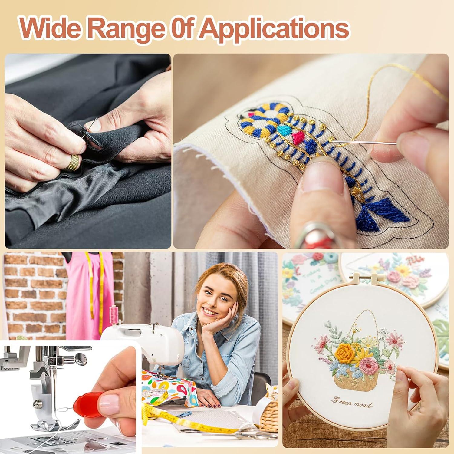 Kit de Enhebradores de Agujas CousDUoBe 32 Piezas Multi-Tamaños