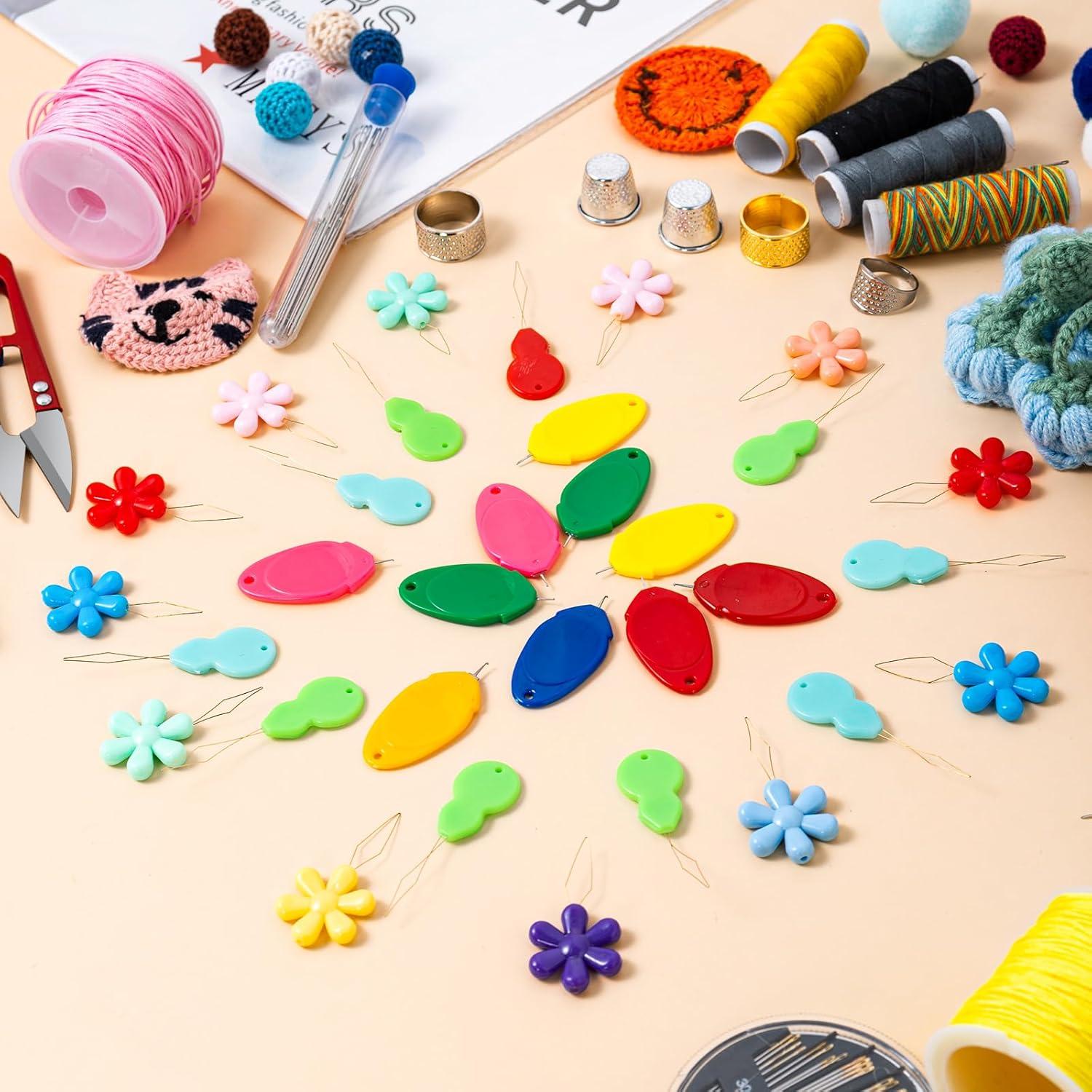 Kit de Enhebradores de Agujas CousDUoBe 32 Piezas Multi-Tamaños