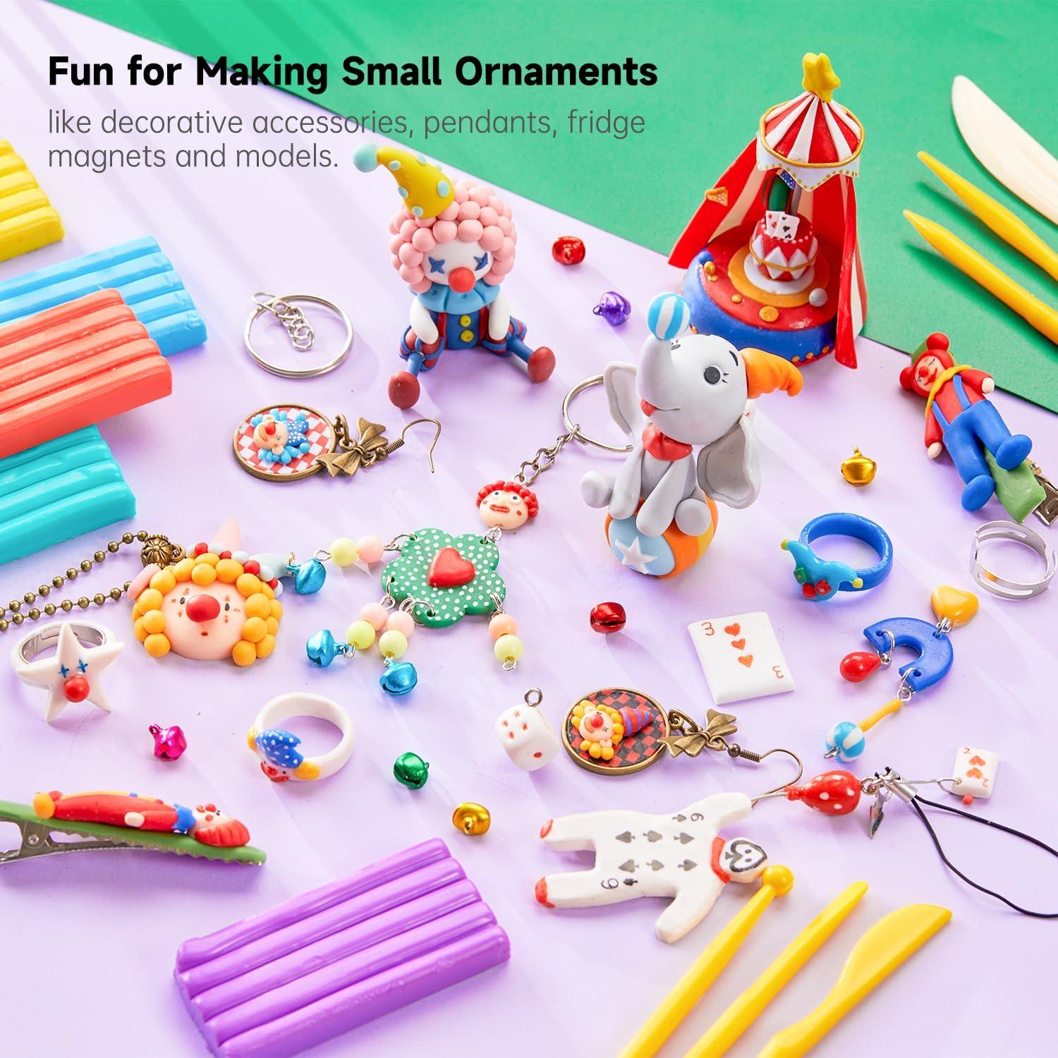 Kit de Arcilla Polimérica Shuttle Art 112 Colores y 20 Herramientas