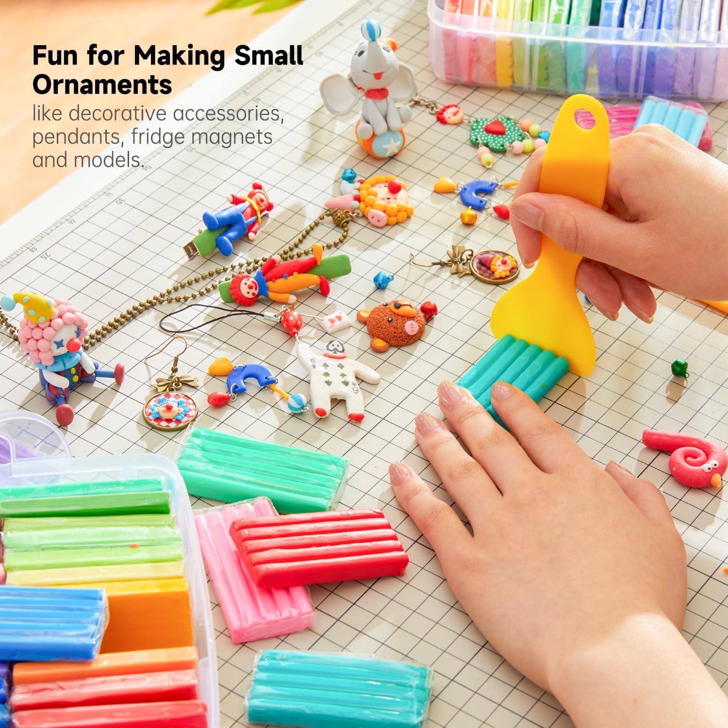 Kit de Arcilla Polimérica Shuttle Art 112 Colores y 20 Herramientas