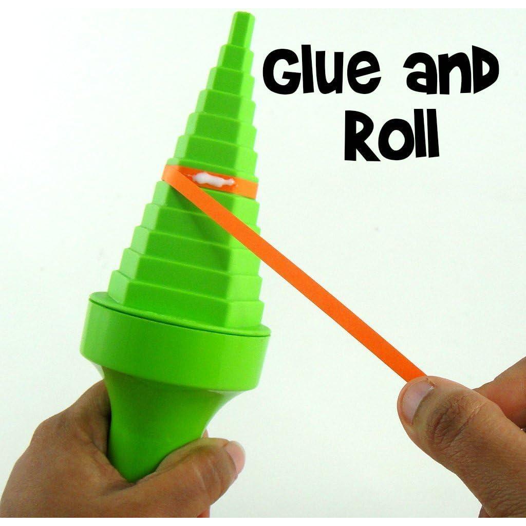 Quill On Border Buddy Verde - Herramienta de Quilling 7 Torres