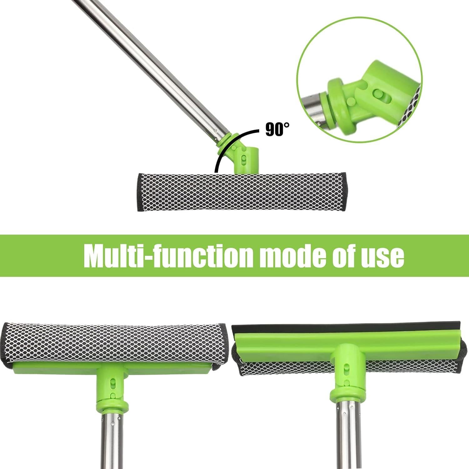 Kit de Limpieza de Autos LumiMokki 8 Piezas con Mango Inoxidable