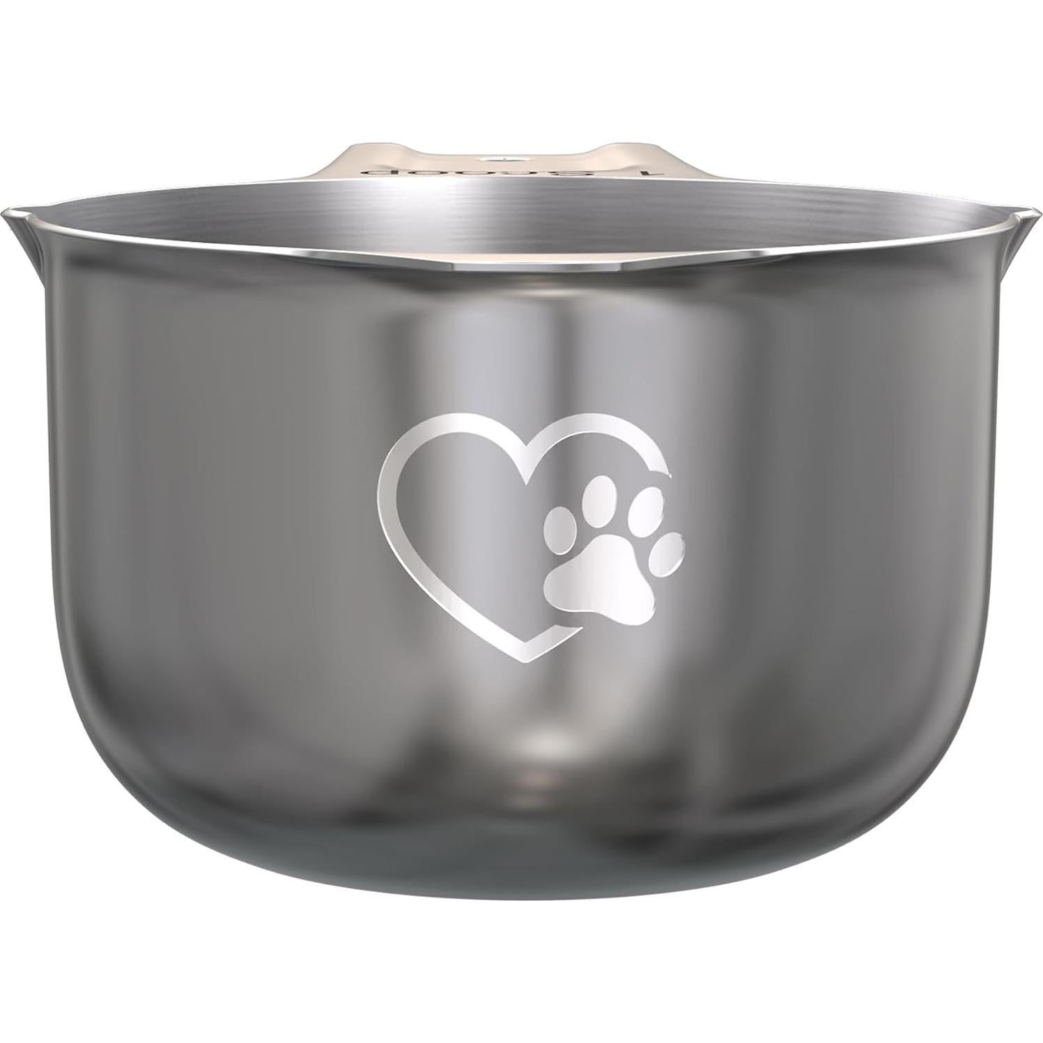 Cucharón para Comida de Mascotas Color Up 1 Acero Inoxidable