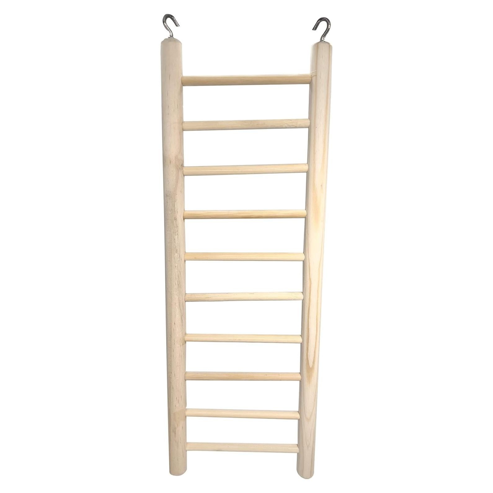 Escalera Colgante de Madera de Pino Natural 30.5 cm M&M Bird Toys