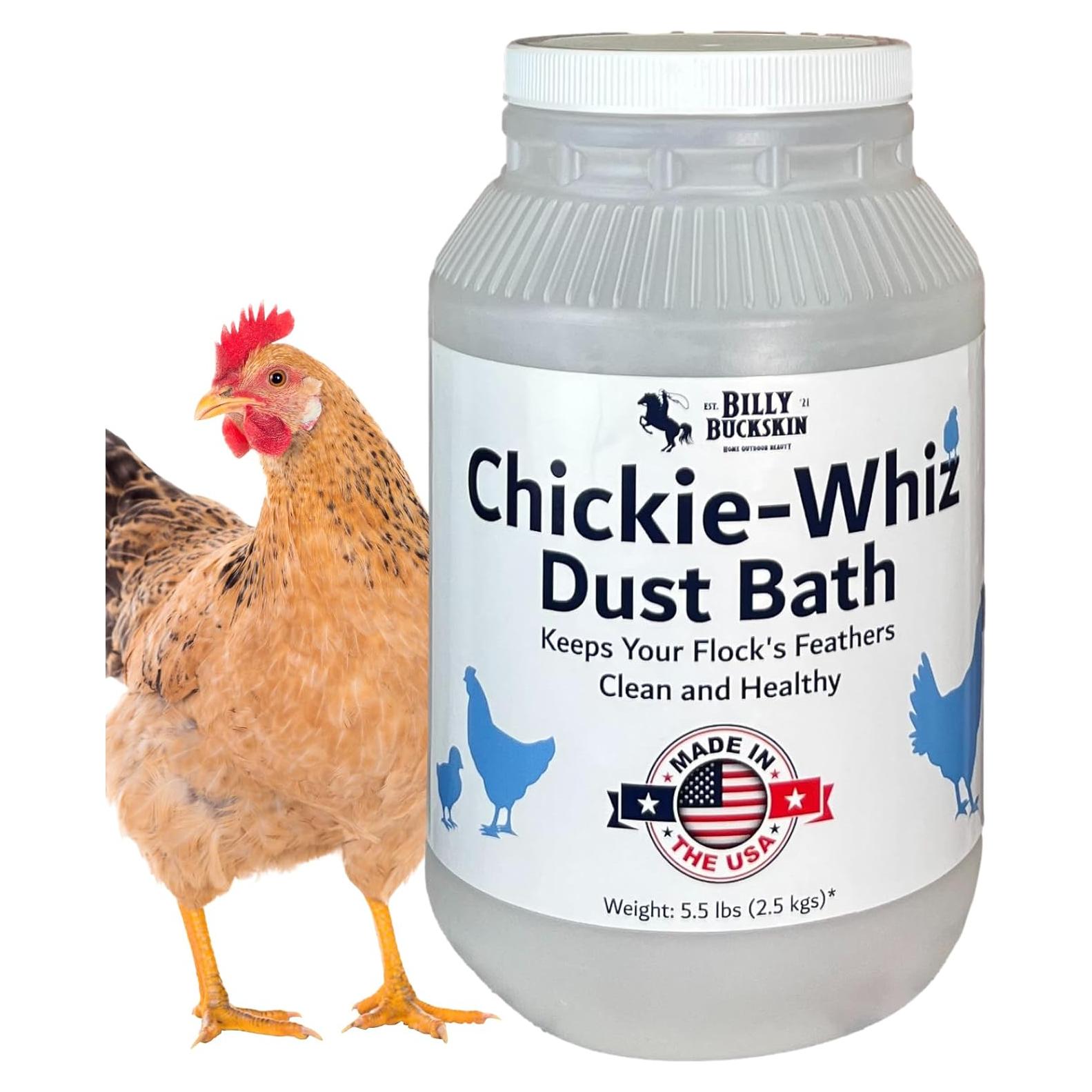 Chickie Whiz Polvo de Baño 2.5kg Natural para Pollos