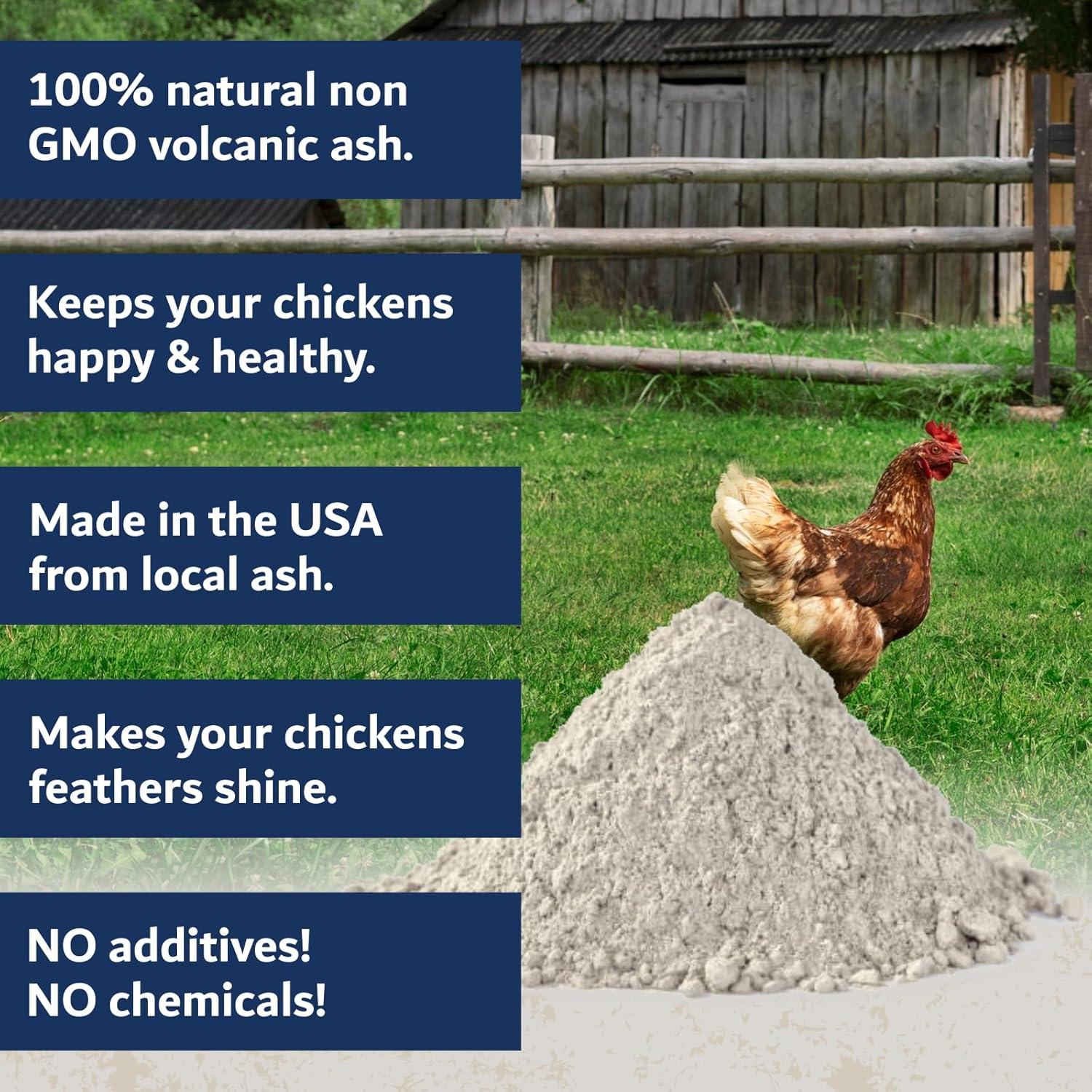 Chickie Whiz Polvo de Baño 2.5kg Natural para Pollos