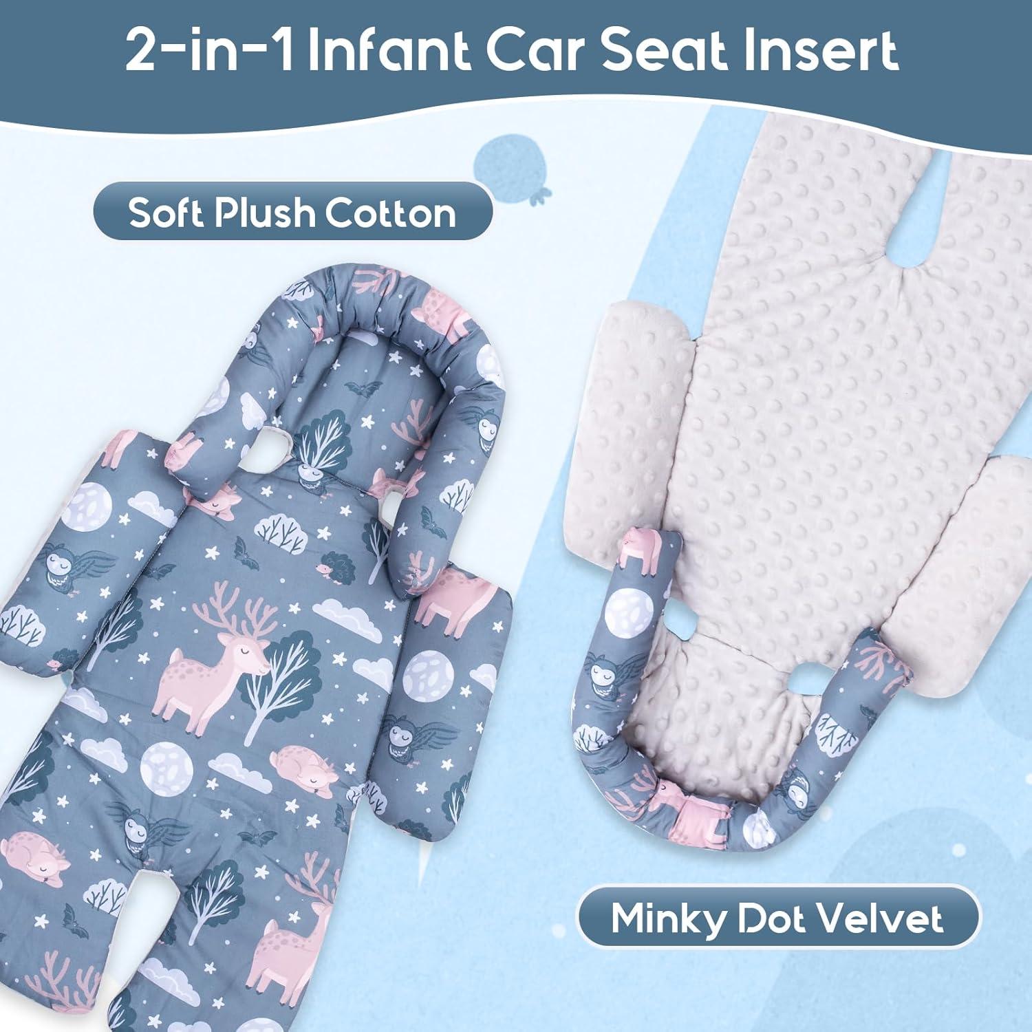 Inserto para Bebés THE KENKYO con Soporte de Cabeza y Cuerpo