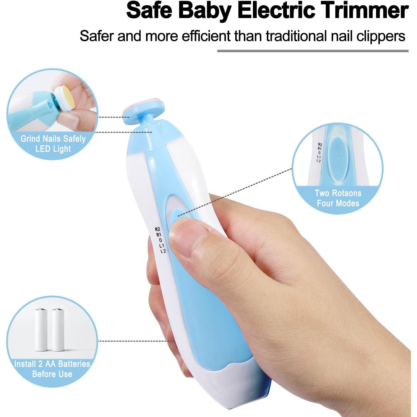 Cortador de Uñas Eléctrico SCAIKTIG para Bebés y Adultos