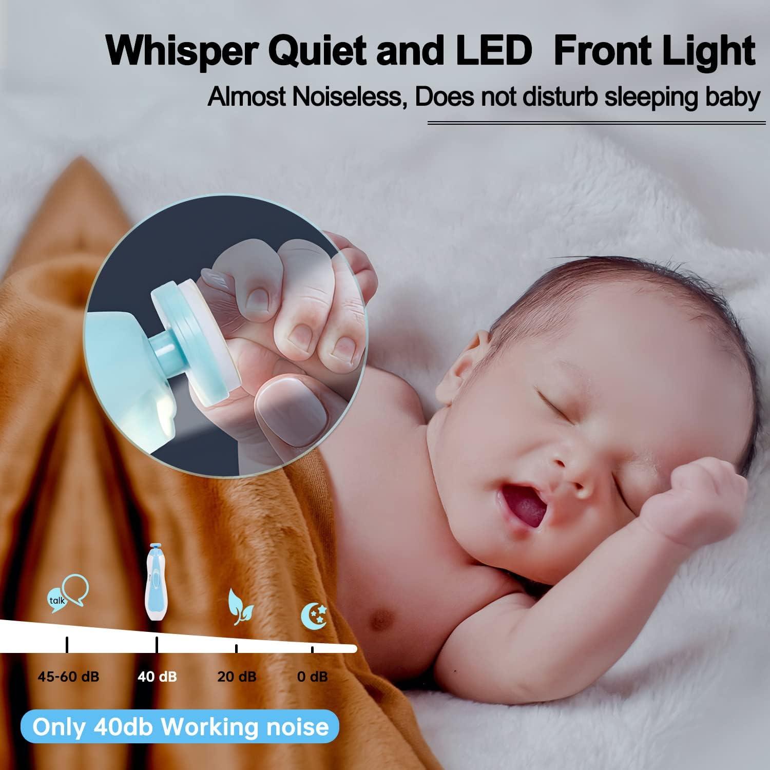 Cortador de Uñas Eléctrico SCAIKTIG para Bebés y Adultos