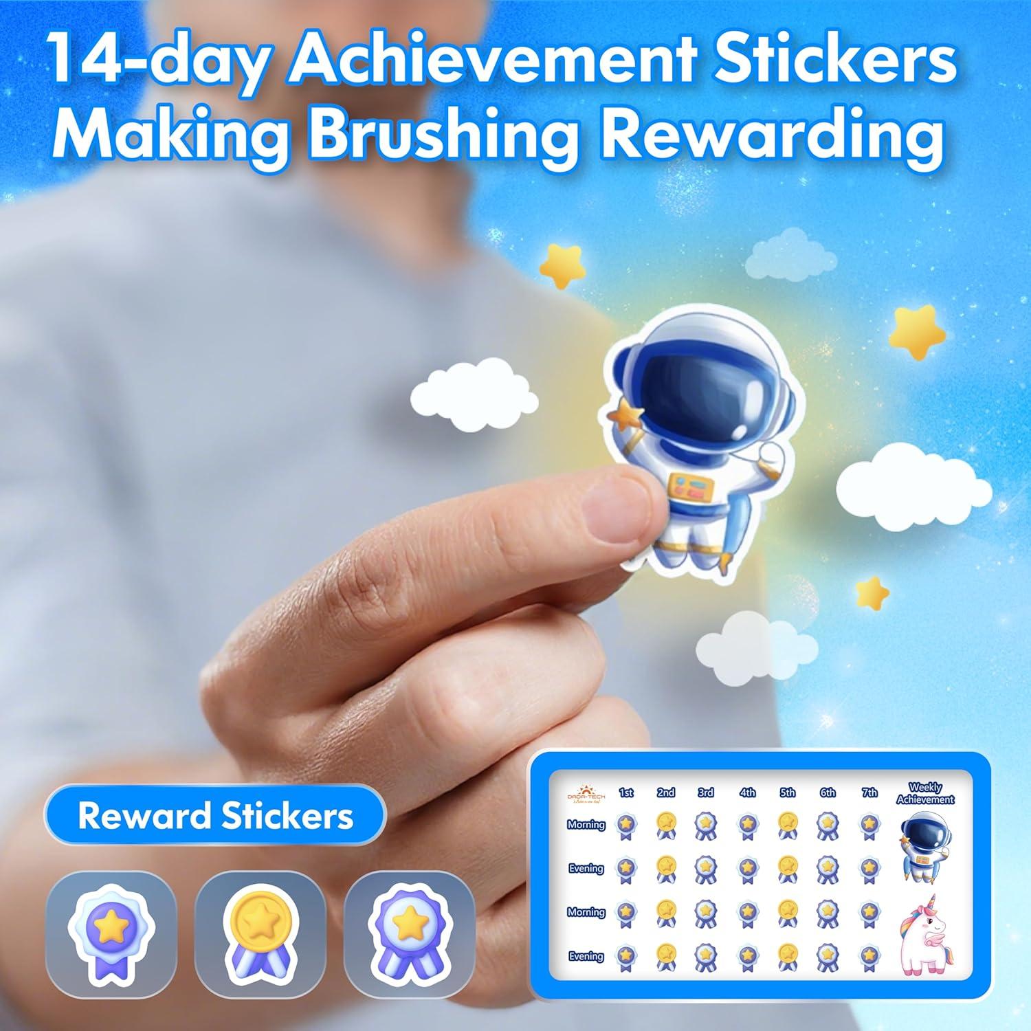 Cepillo de Dientes Eléctrico DADA-TECH para Niños 3-18 Años