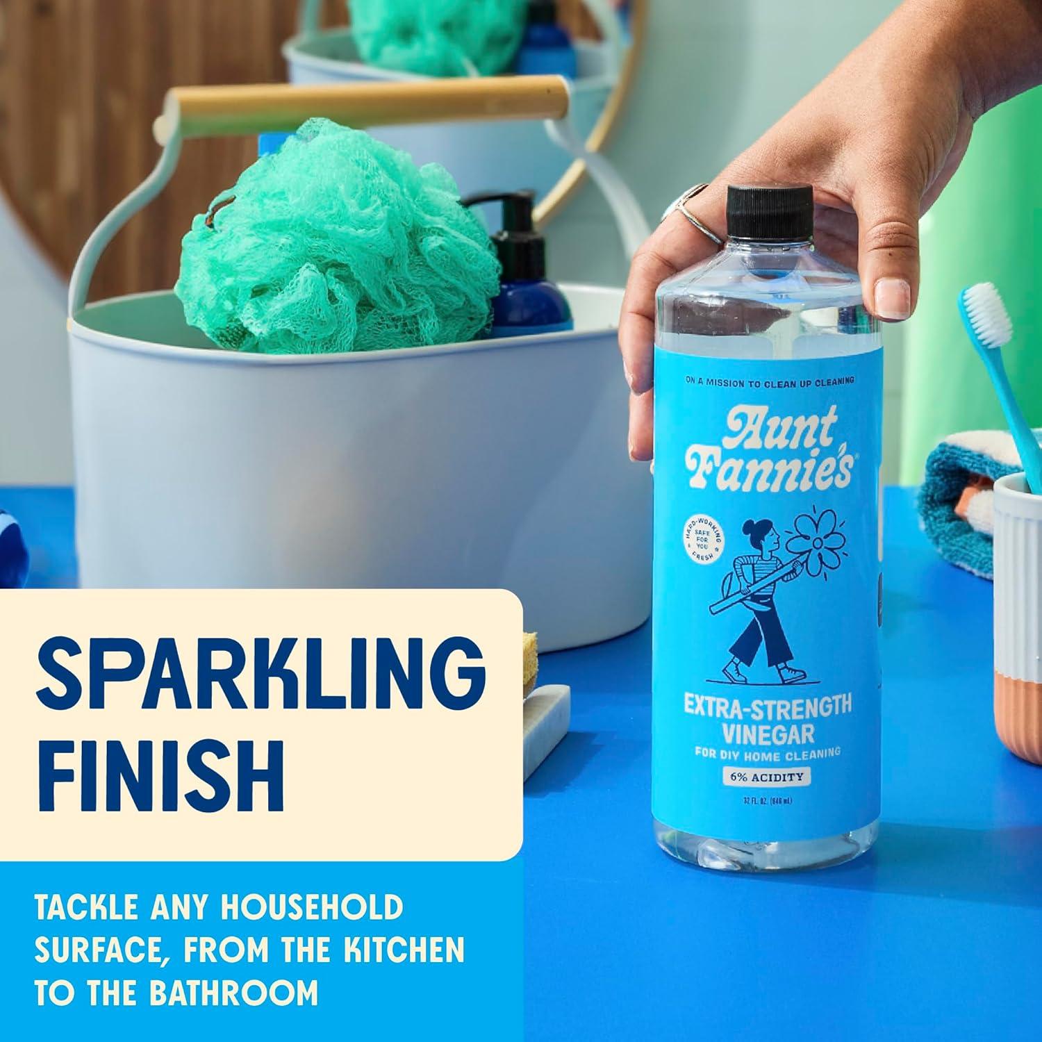 Vinagre de limpieza multipropósito Aunt Fannie 0.95L sin aditivos