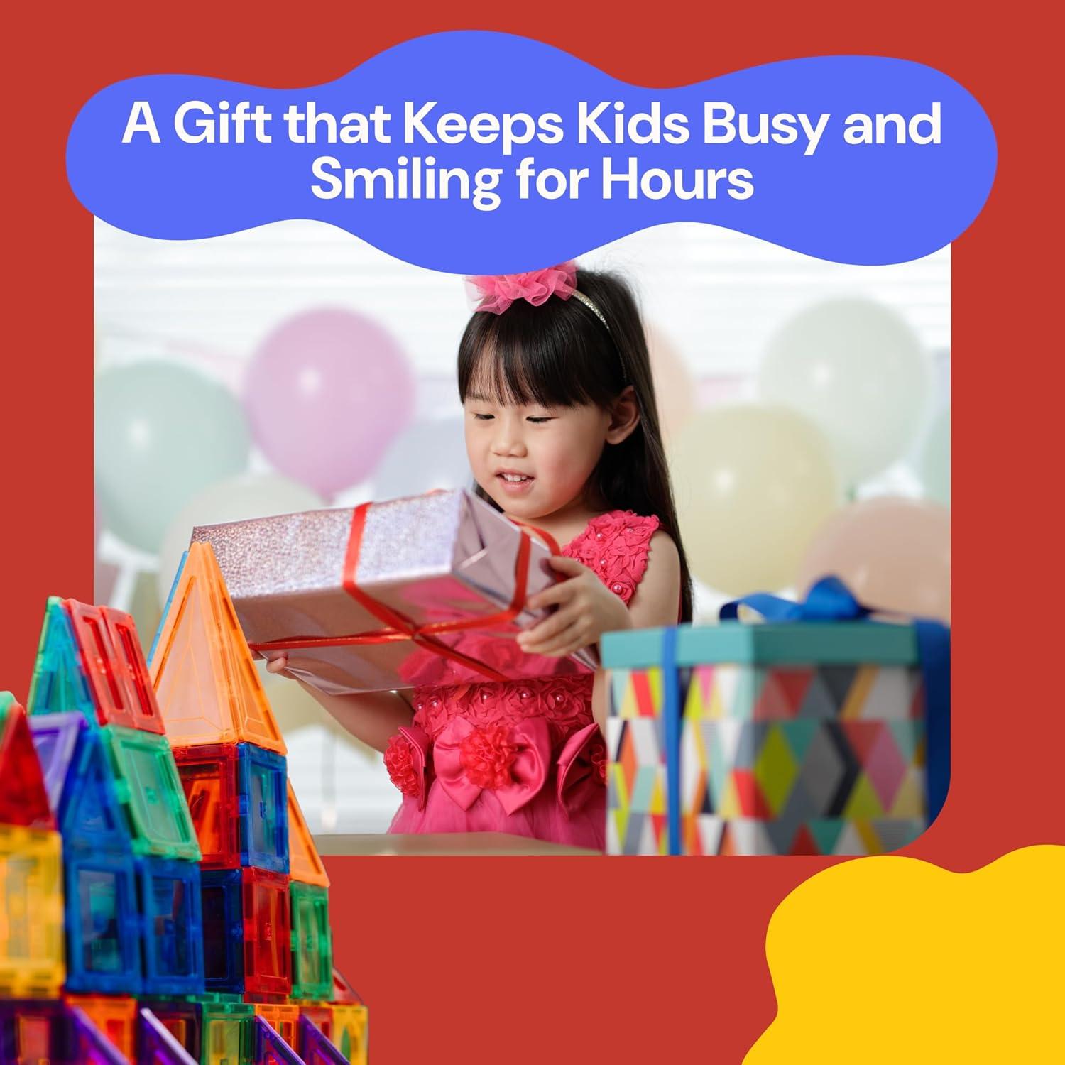 Azulejos Magnéticos PLAYVIBE 60 Pcs - Juguetes STEM 3+