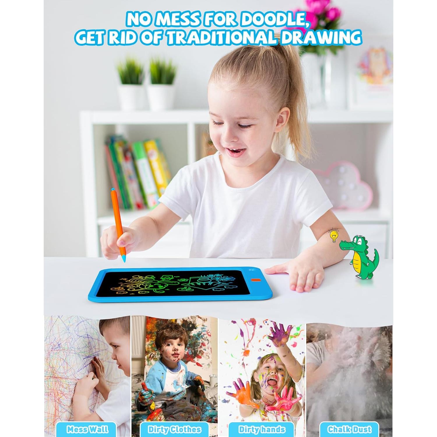 Tableta de Escritura LCD KOKODI 10" para Niños 3-12 Años