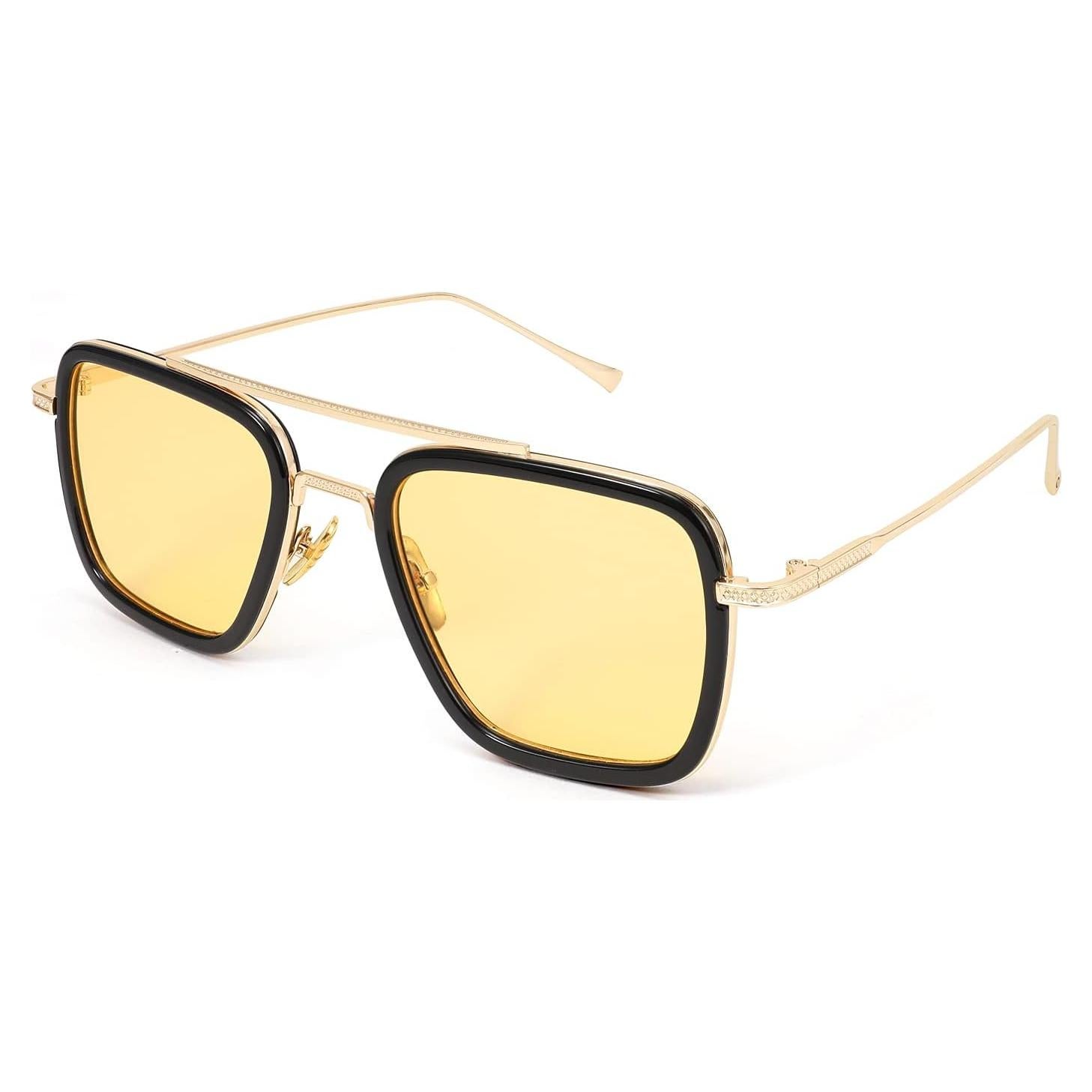 Gafas de Sol Cuadradas FEISEDY Retro UV400 para Mujeres