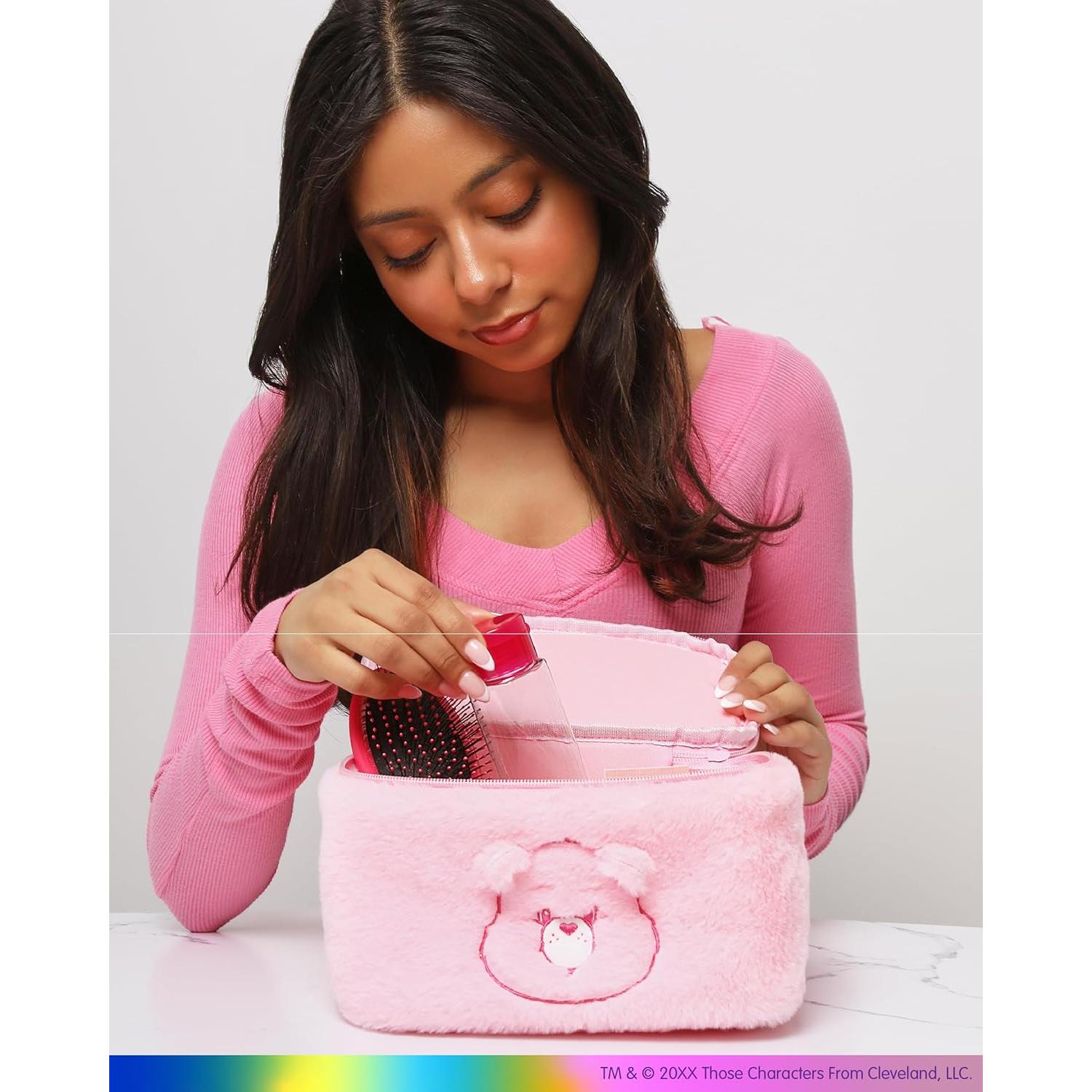 Bolsa de Maquillaje Care Bears Sally Rose Cheer Bear Rosa