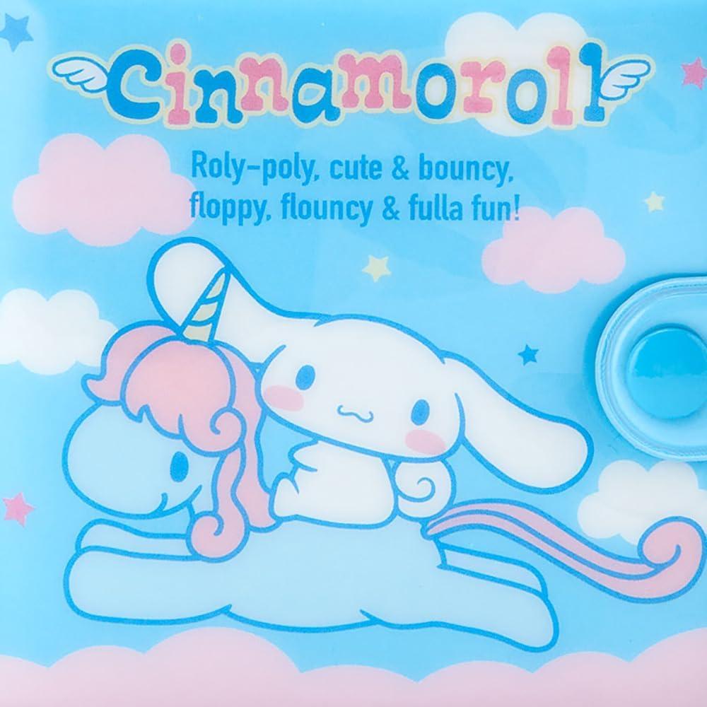 Cartera de Vinilo Cinnamoroll para Mujeres - 9.5x9 cm
