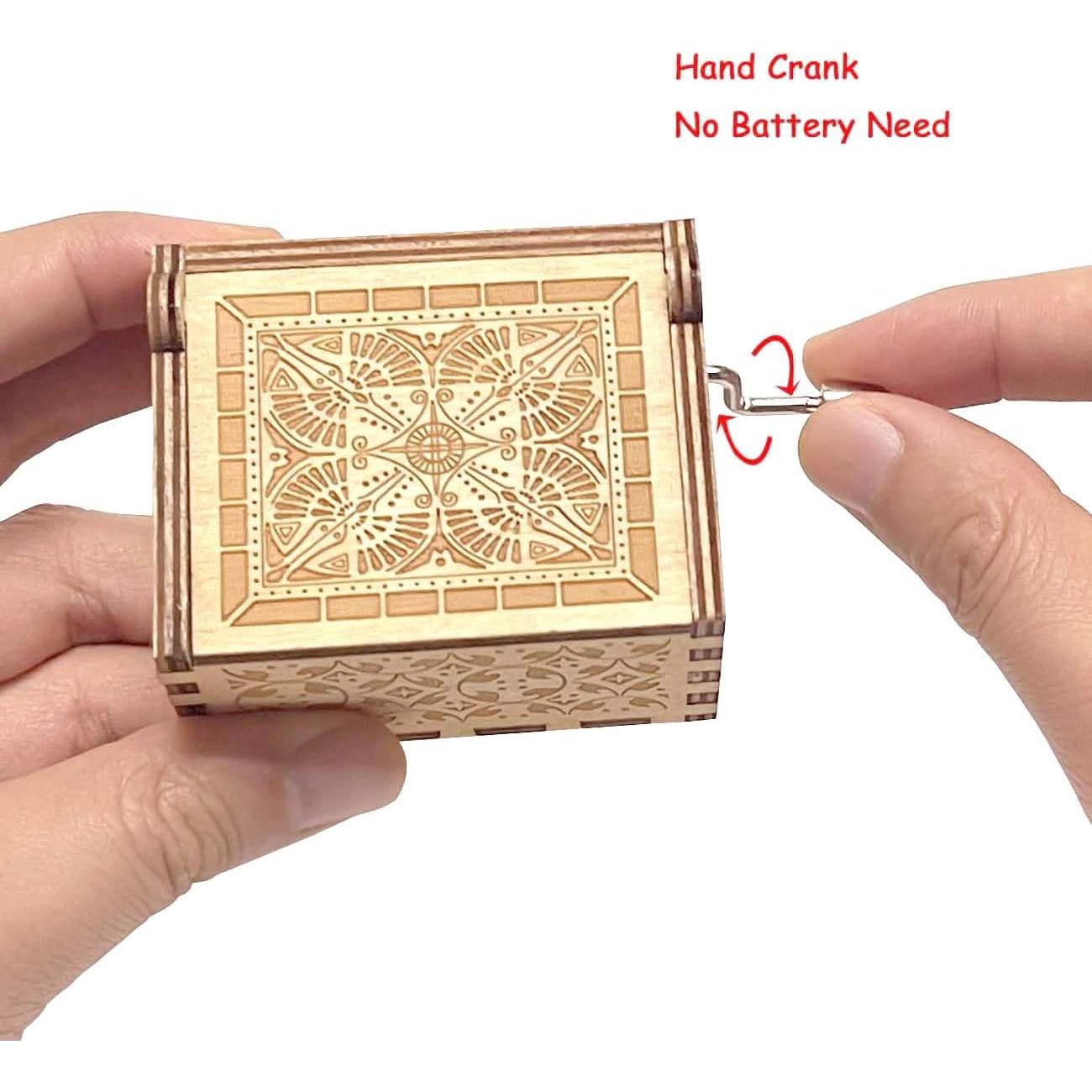 Caja de Música de Madera Pursuestar Fur Elise 8.9x5.8x4.8cm