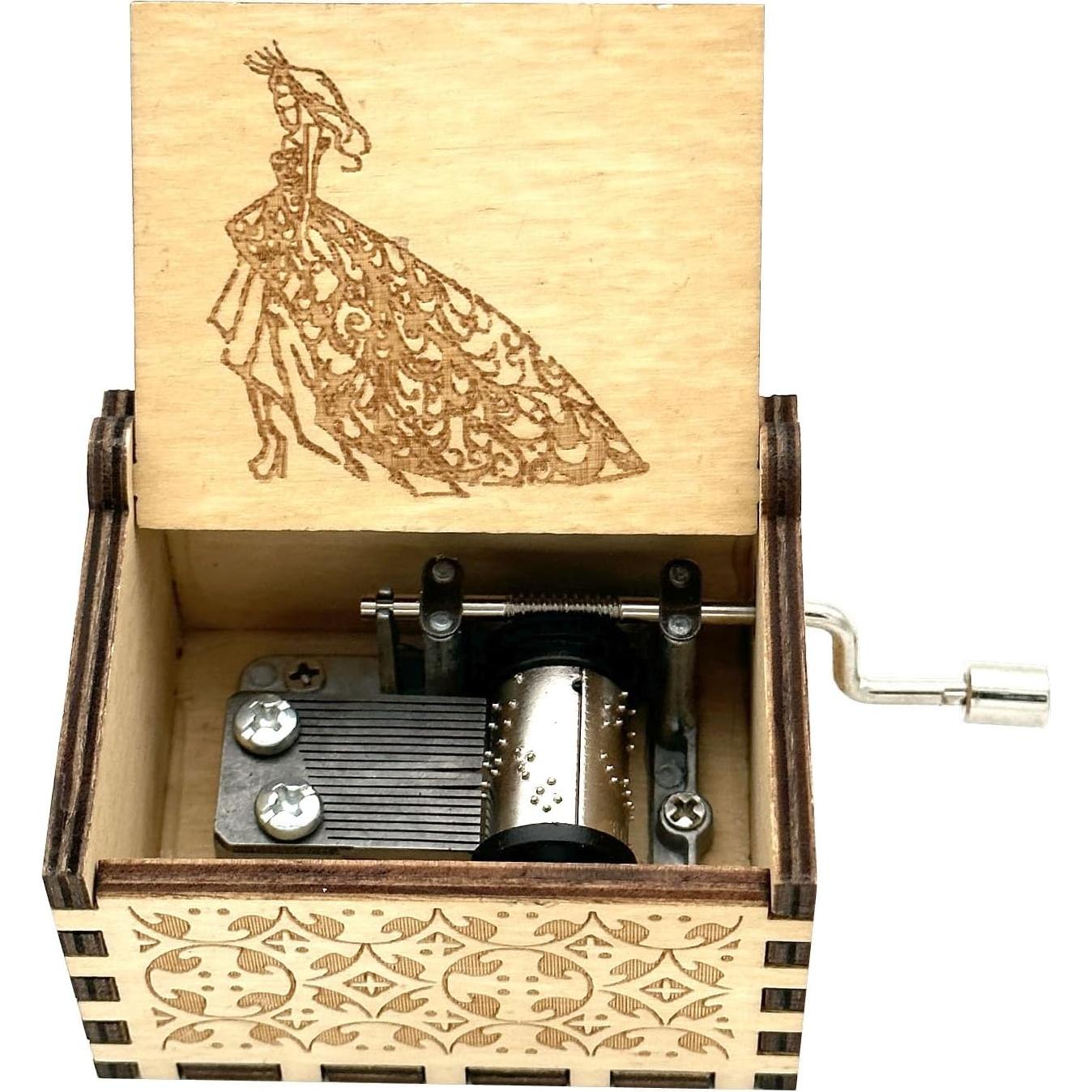 Caja de Música de Madera Pursuestar Fur Elise 8.9x5.8x4.8cm