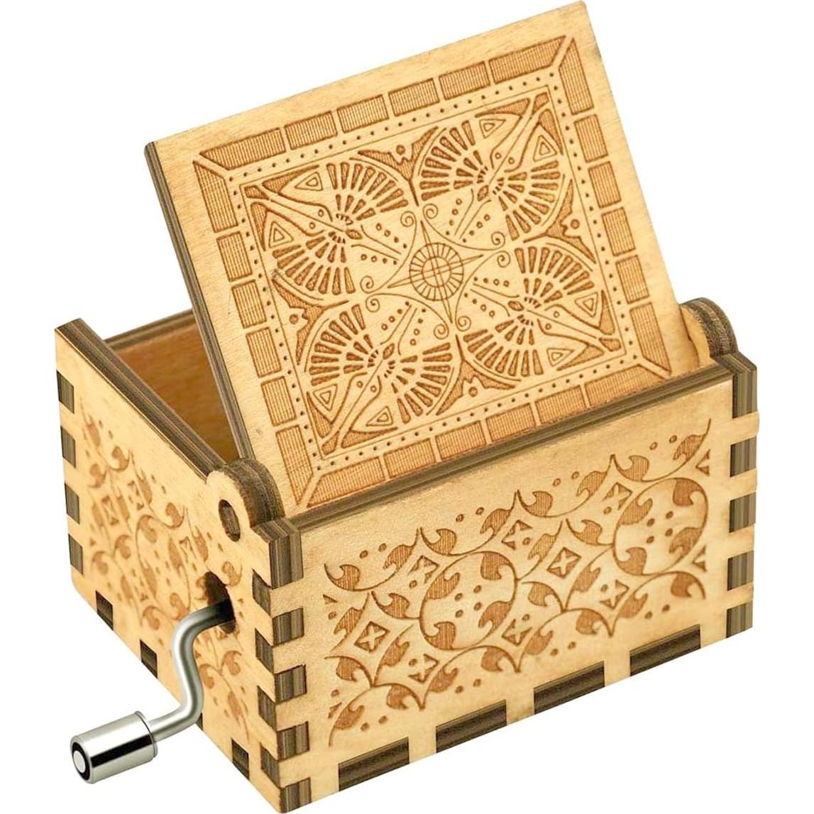 Caja de Música de Madera Pursuestar Fur Elise 8.9x5.8x4.8cm