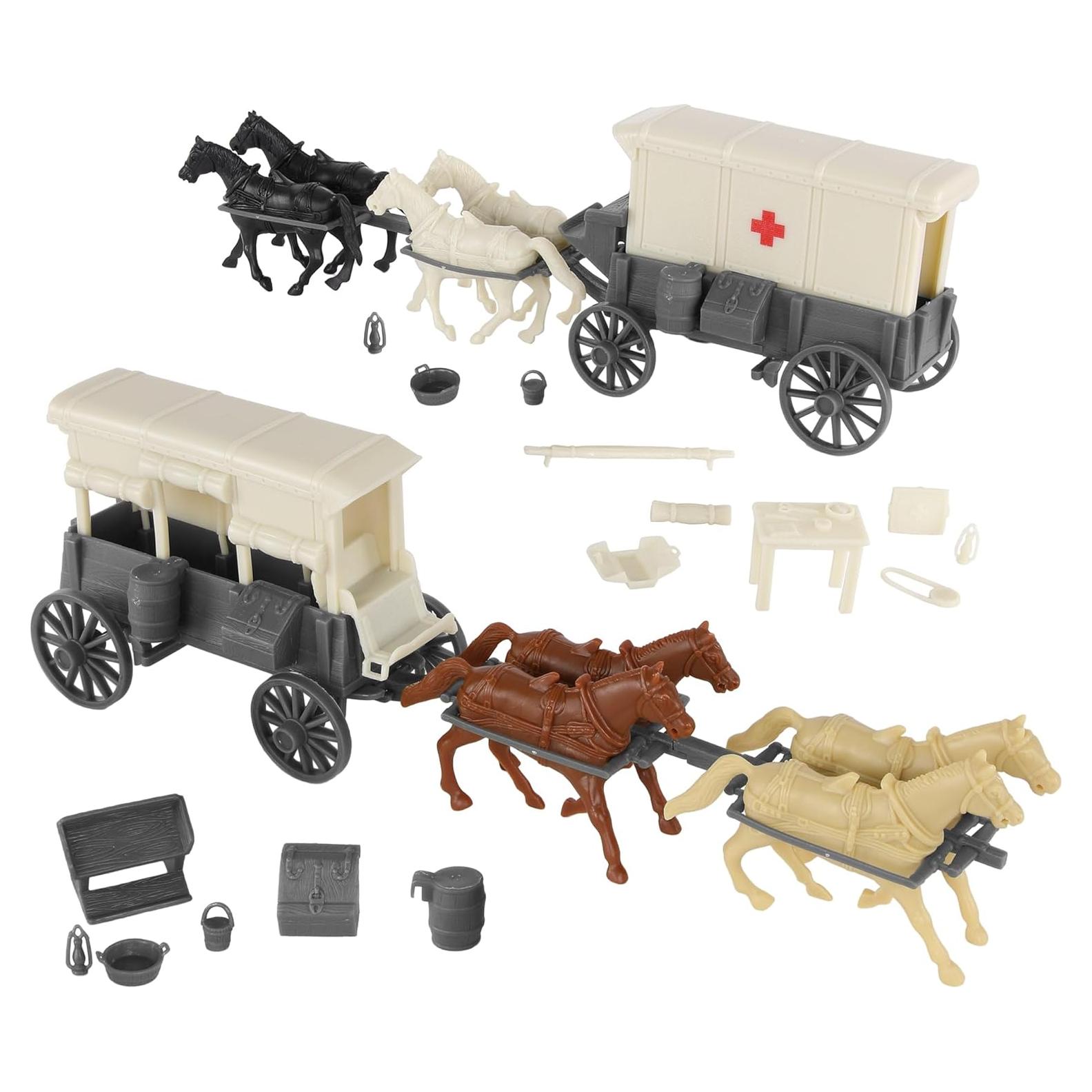 Carrozas de Ambulancia Guerra Civil Americana BMC 1:32