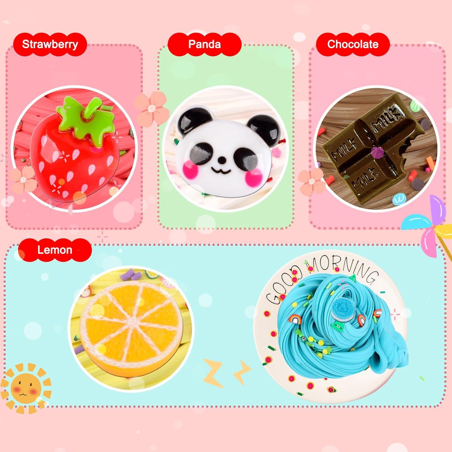 Kit de Slime Aromatizado Niuruilsi - 7 Paquetes Mantequilla