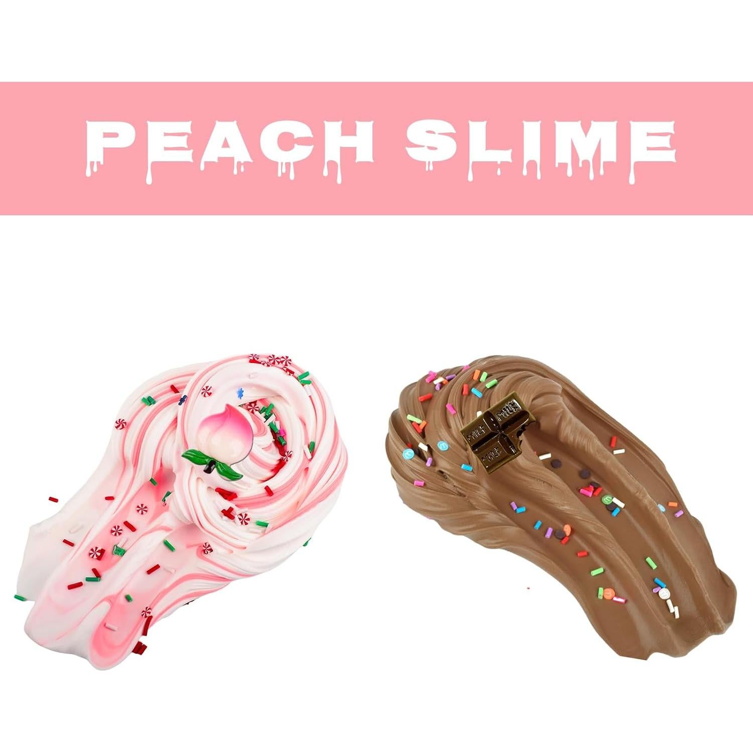 Kit de Slime Aromatizado Niuruilsi - 7 Paquetes Mantequilla