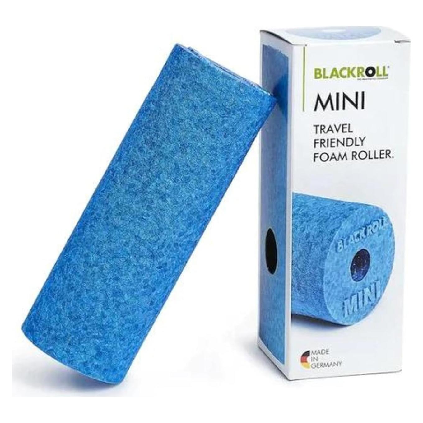 Rodillo de Espuma Mini BLACKROLL Azul 15x5 cm para Masaje