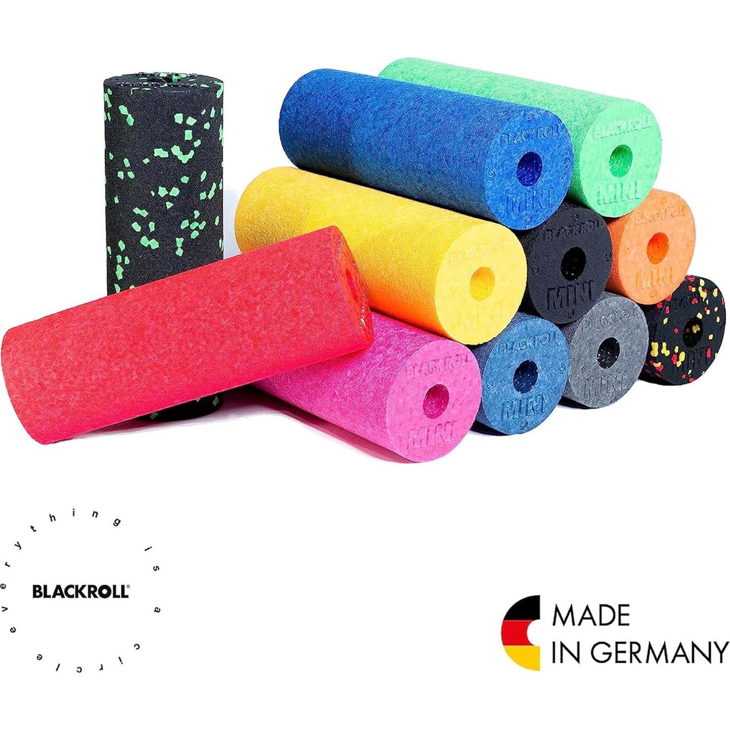 Rodillo de Espuma Mini BLACKROLL Azul 15x5 cm para Masaje