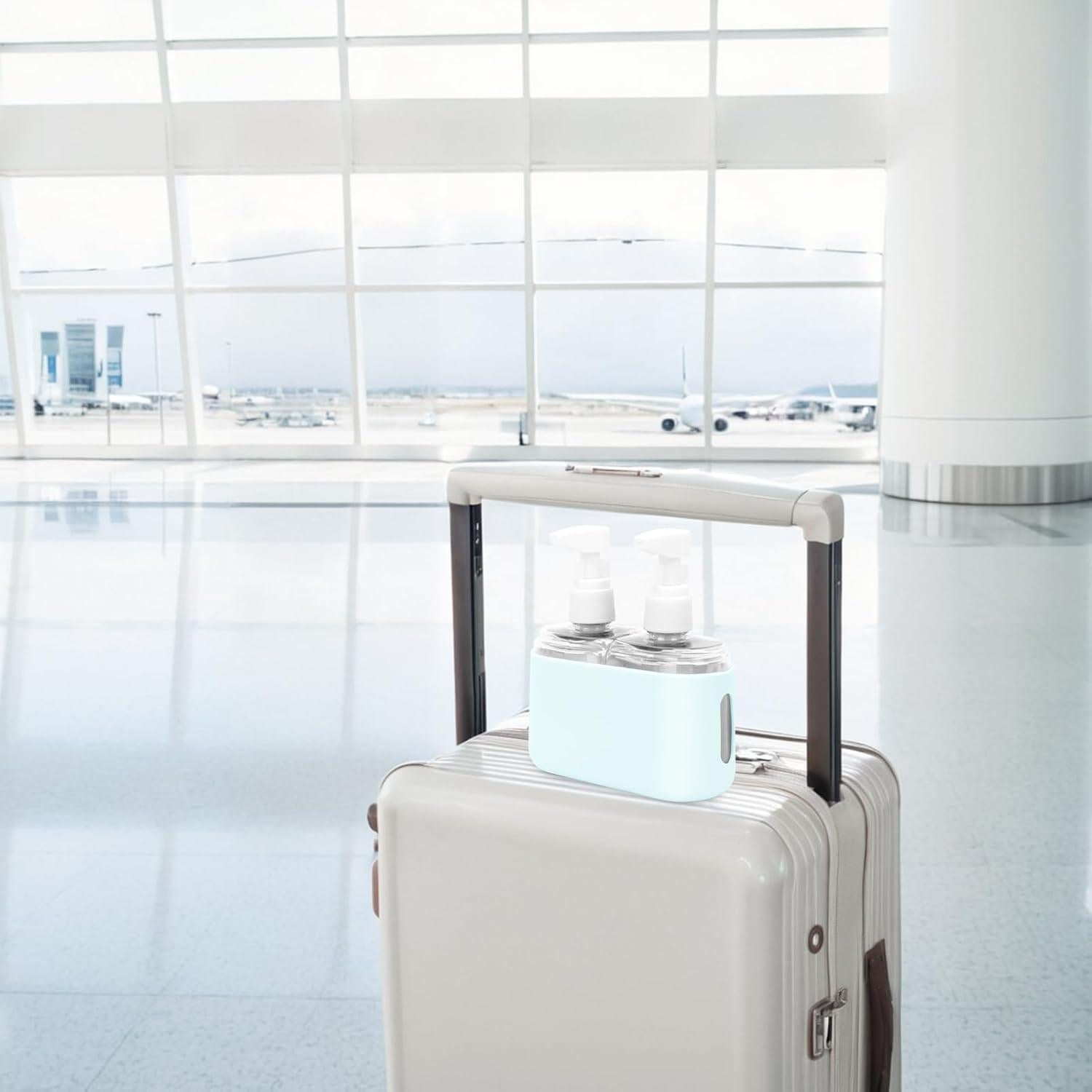 Botellas de Viaje Skycase 2 en 1 - A Prueba de Fugas, 100ml