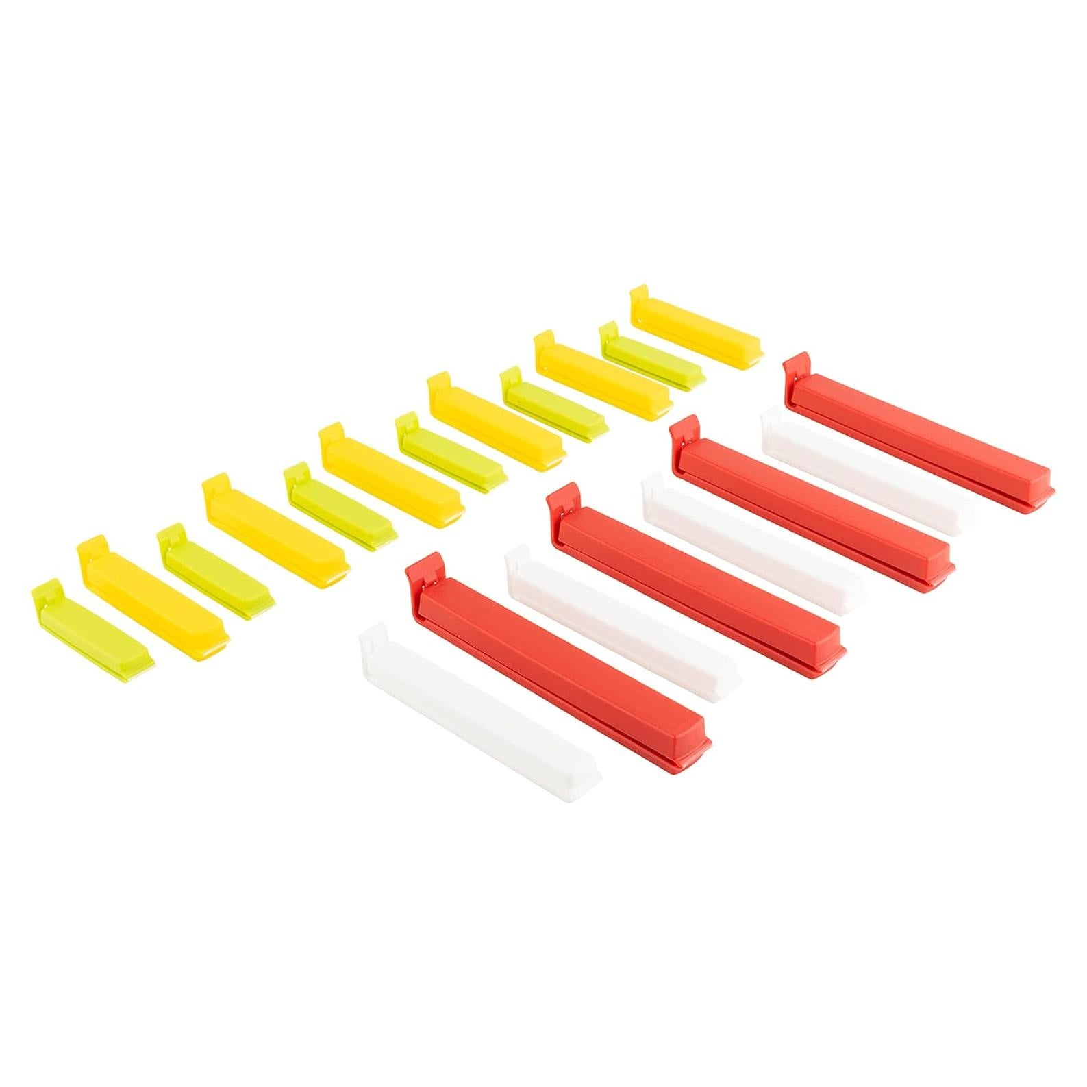 Clips para bolsas Twixit! - Set de 20 - A prueba de microondas y lavavajillas