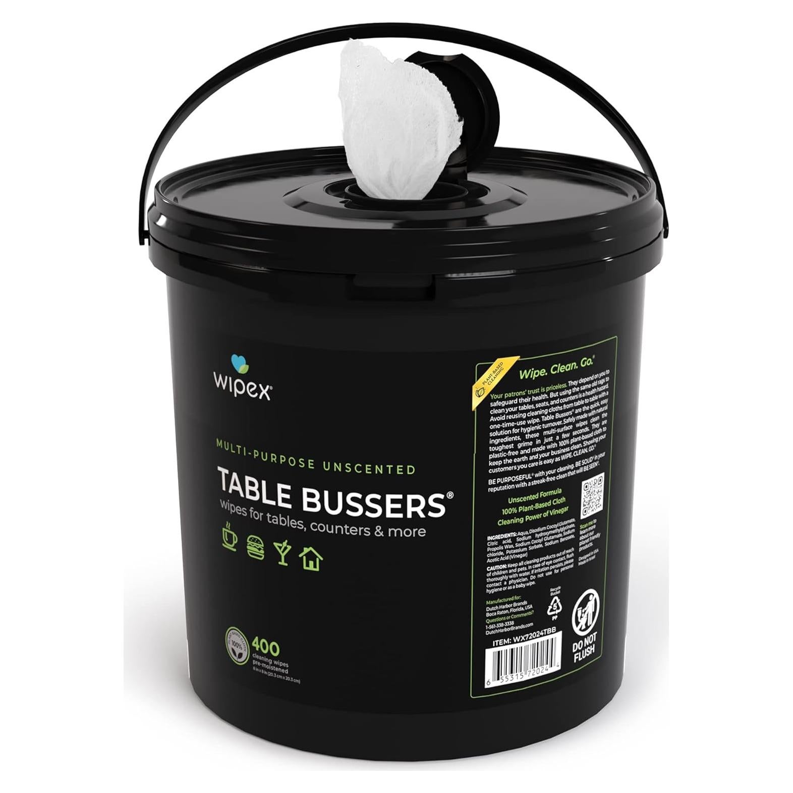 Toallitas de Limpieza Natural Wipex 400 Unidades - Multi Superficie