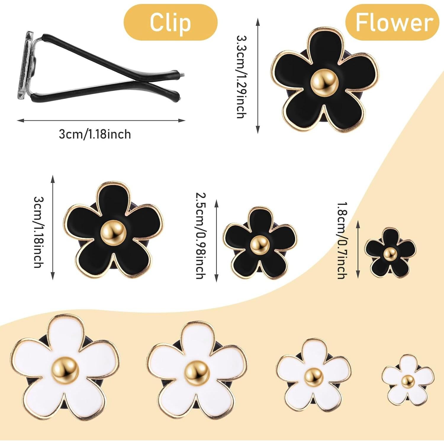 8 Clips de Ventilación de Aire Fresco Bremorou - Decoración Coche