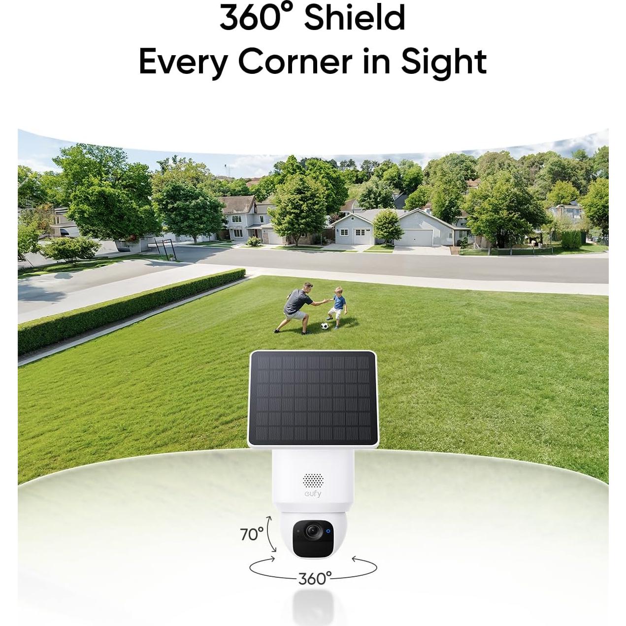 Cámara de Seguridad eufy SoloCam E30 2K Inalámbrica Solar