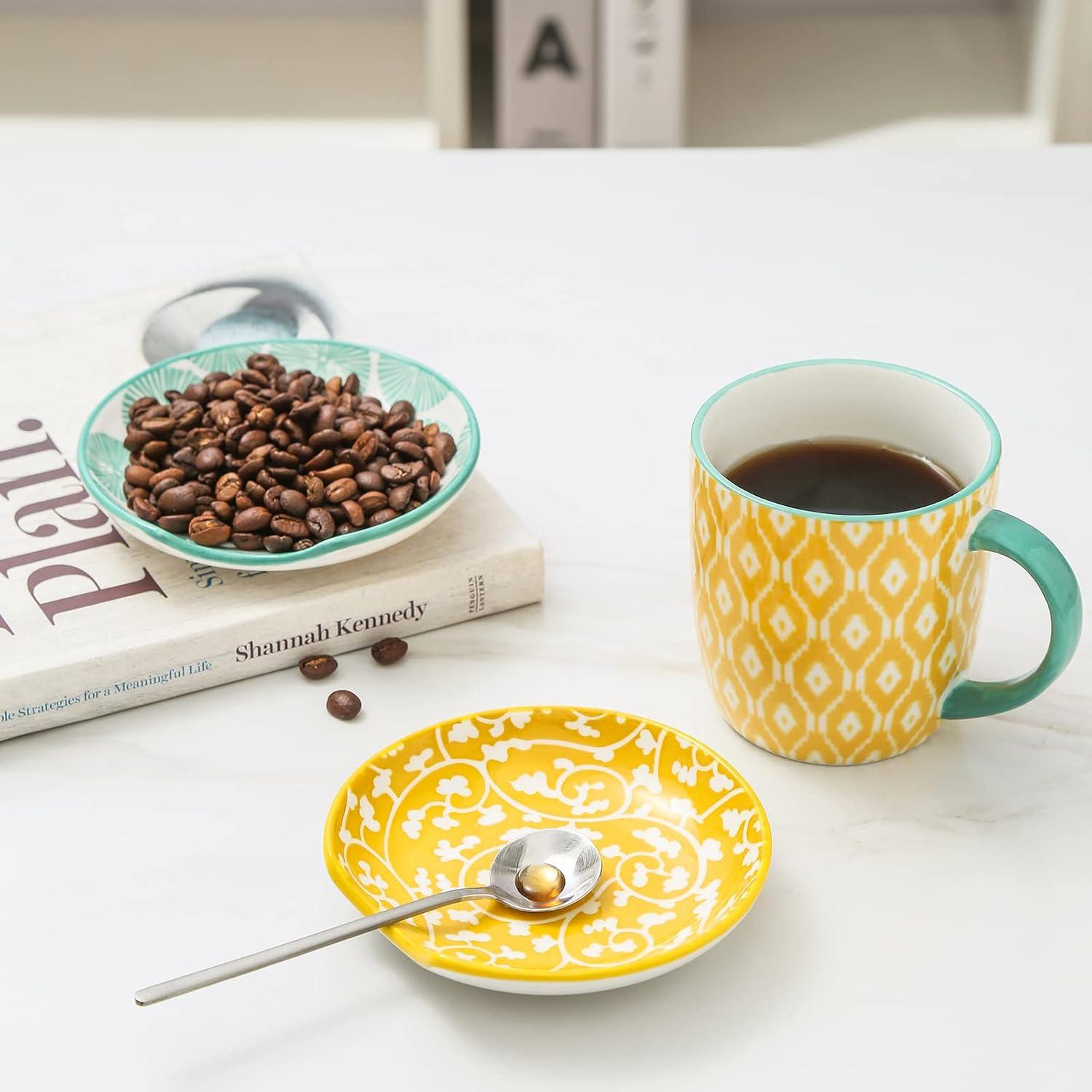 Soporte de Cuchara de Cerámica Selamica - Juego de 4 Colores