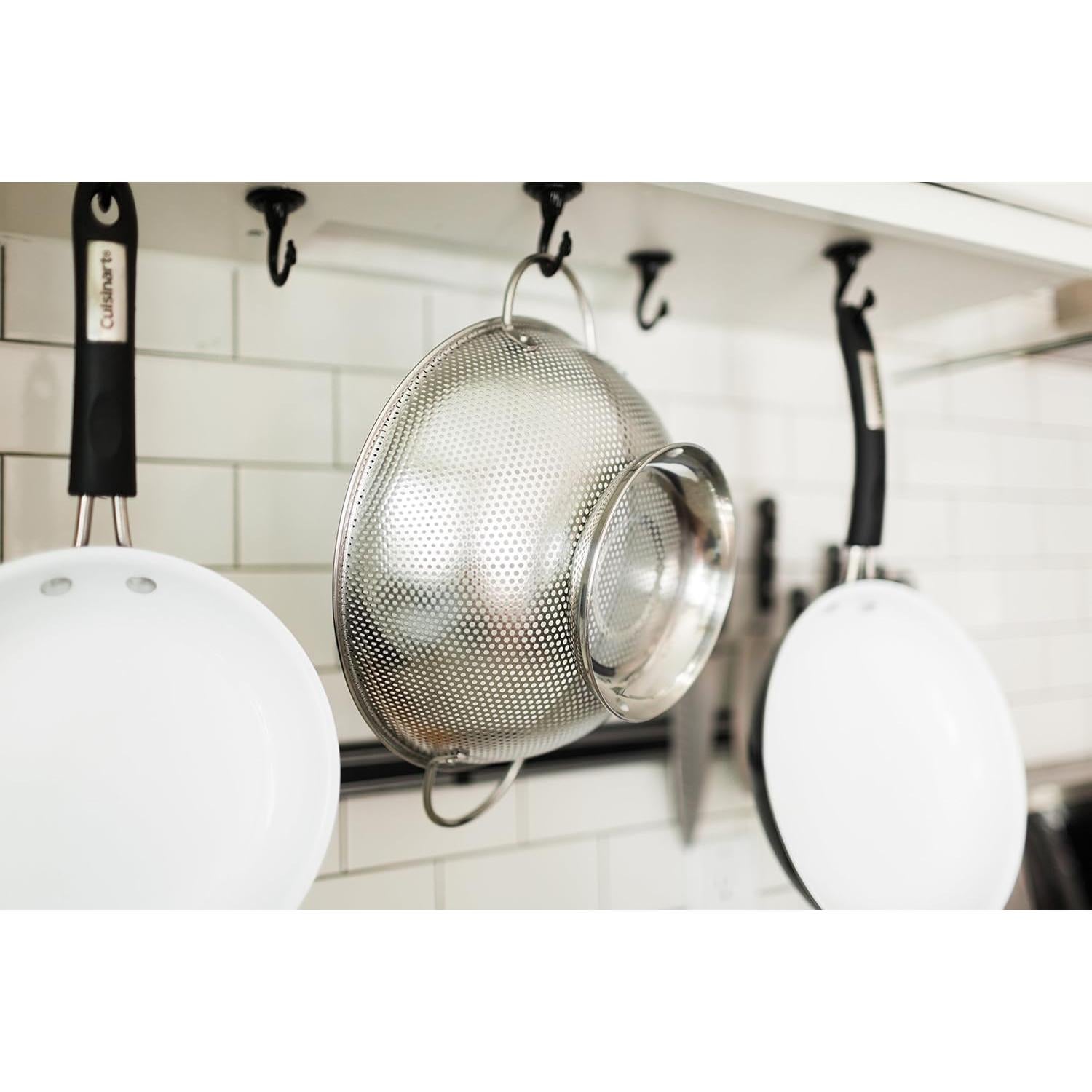 Colador Microperforado DLD de Acero Inoxidable 5L - Apto Lavavajillas