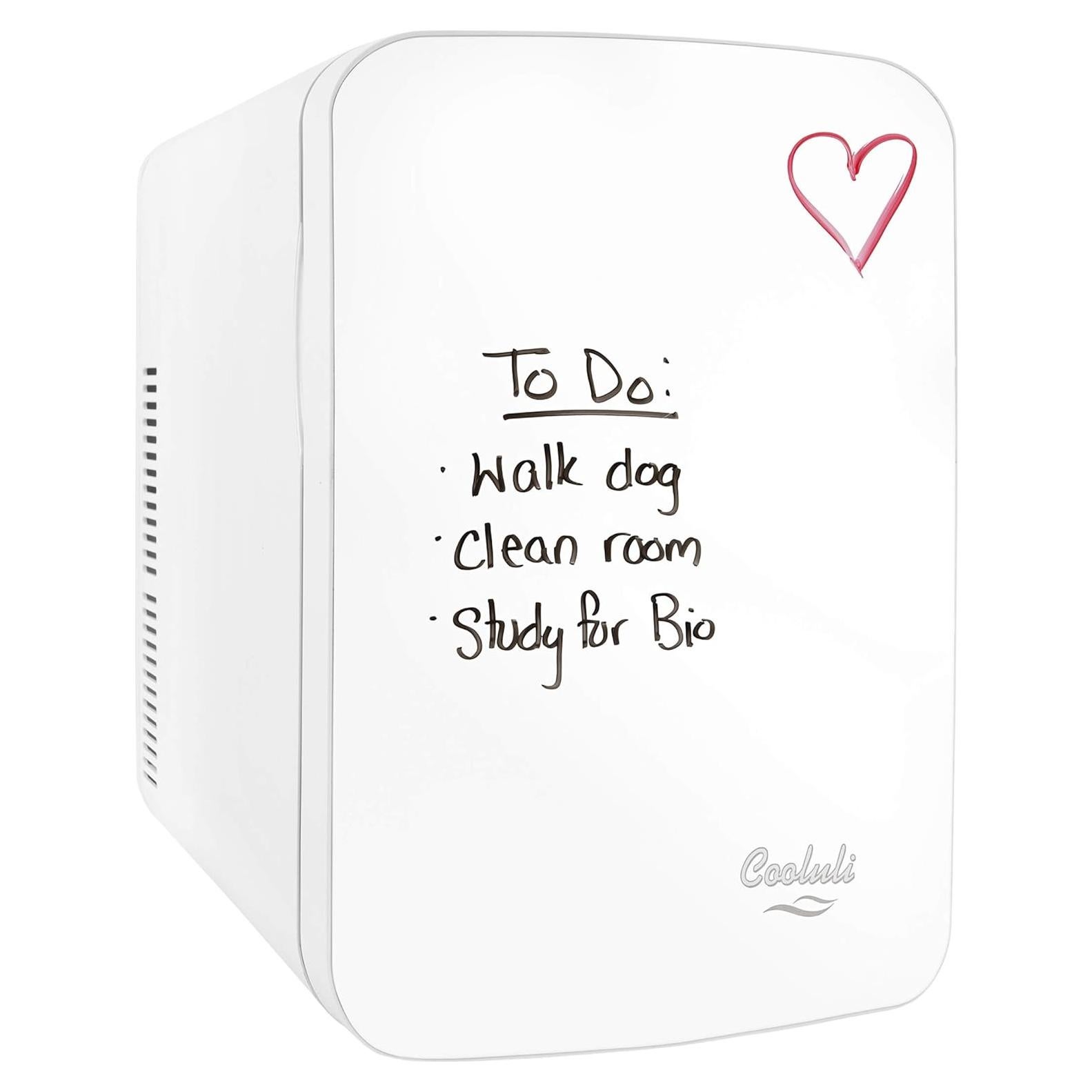 Mini Refrigerador Cooluli Vibe 15L con Pizarra Magnética